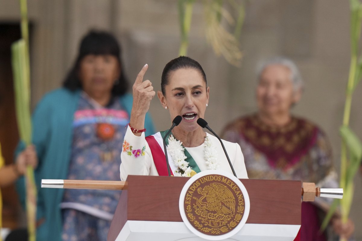 Mexican President Claudia Sheinbaum