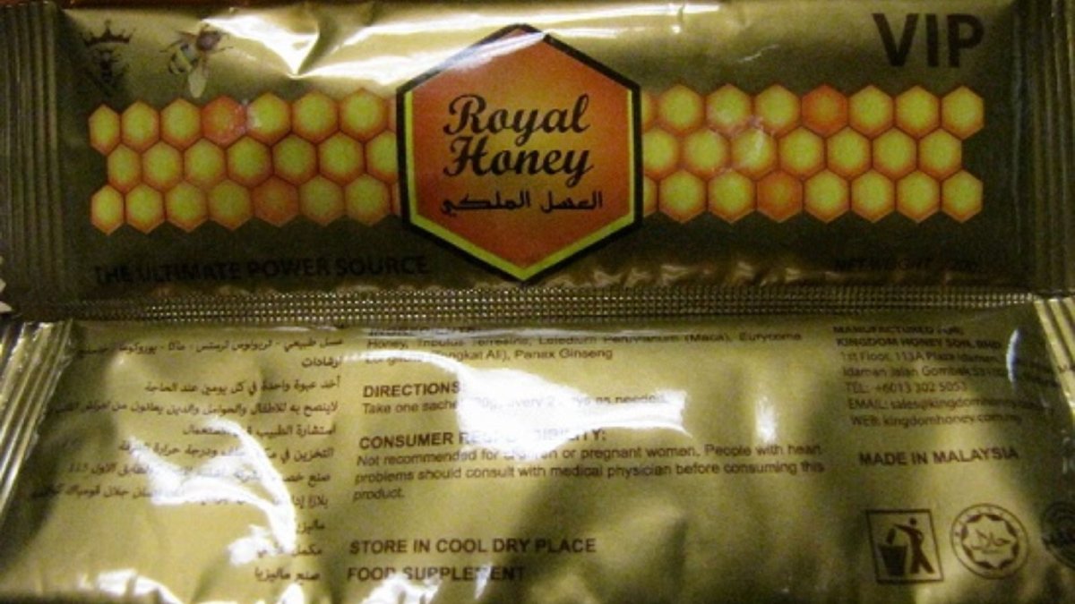 Royal Honey VIP packaging