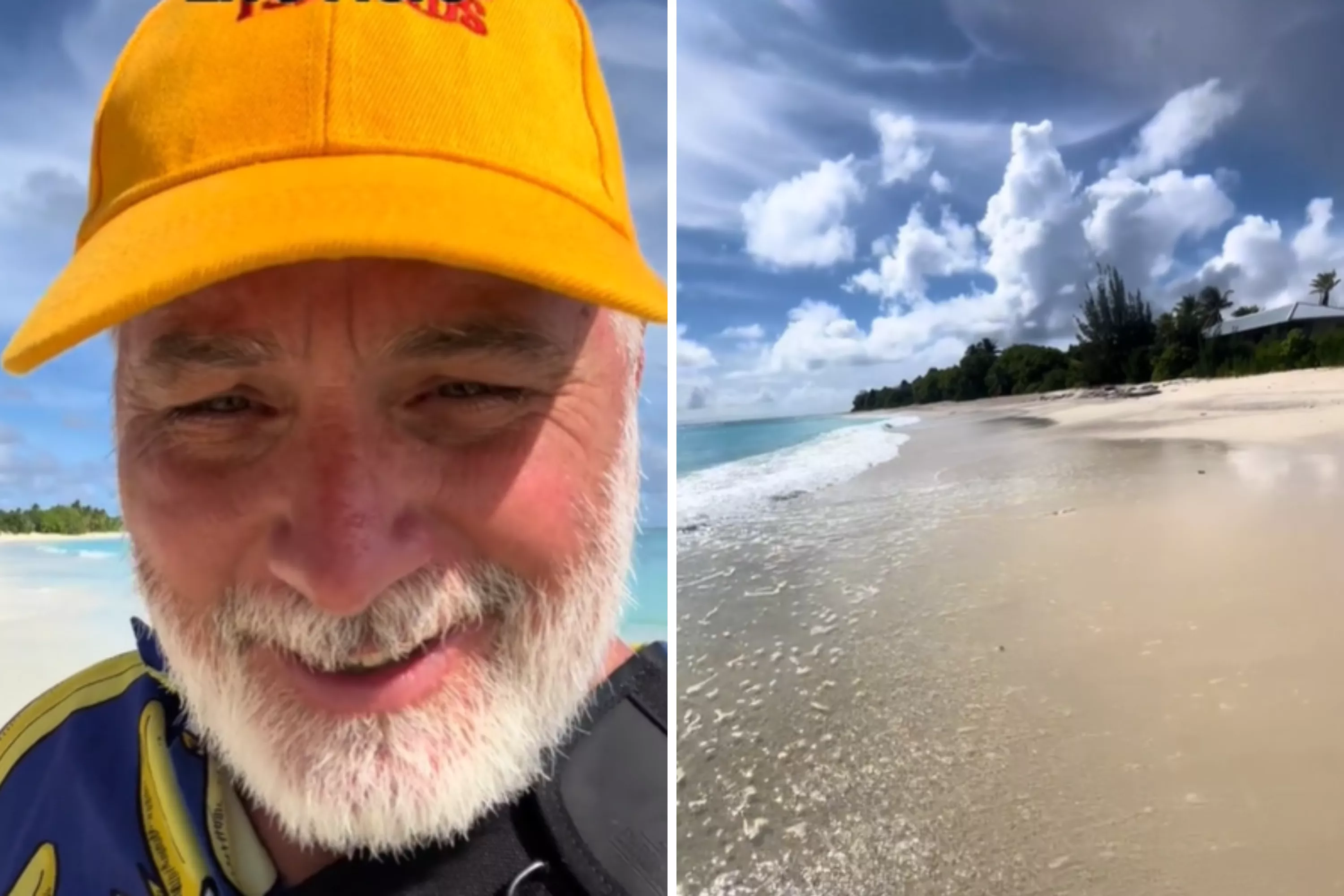Watch man explore deserted bikini island "too radioactive" to live on