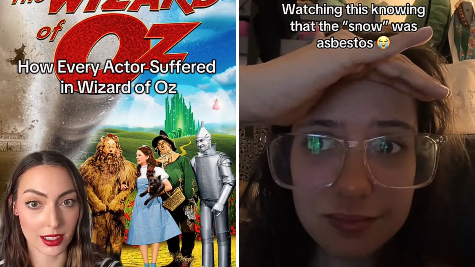 People rewatching "The Wizard of Oz" left shocked by 1939 movie