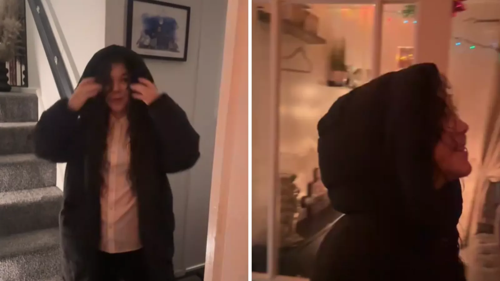 Gen Z girl reacts to mom's 90s Christmas decorations -- "what have you done?"