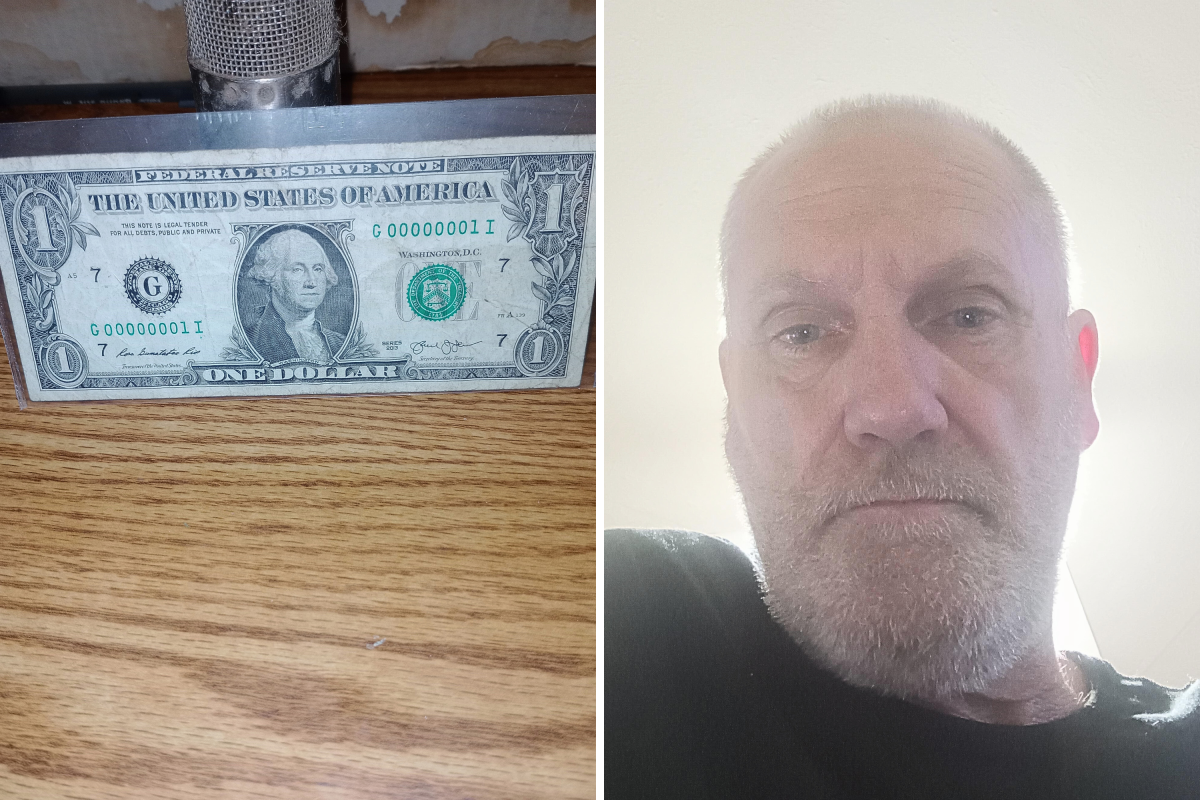 Calvin Westfall And Rare Dollar Bill Find