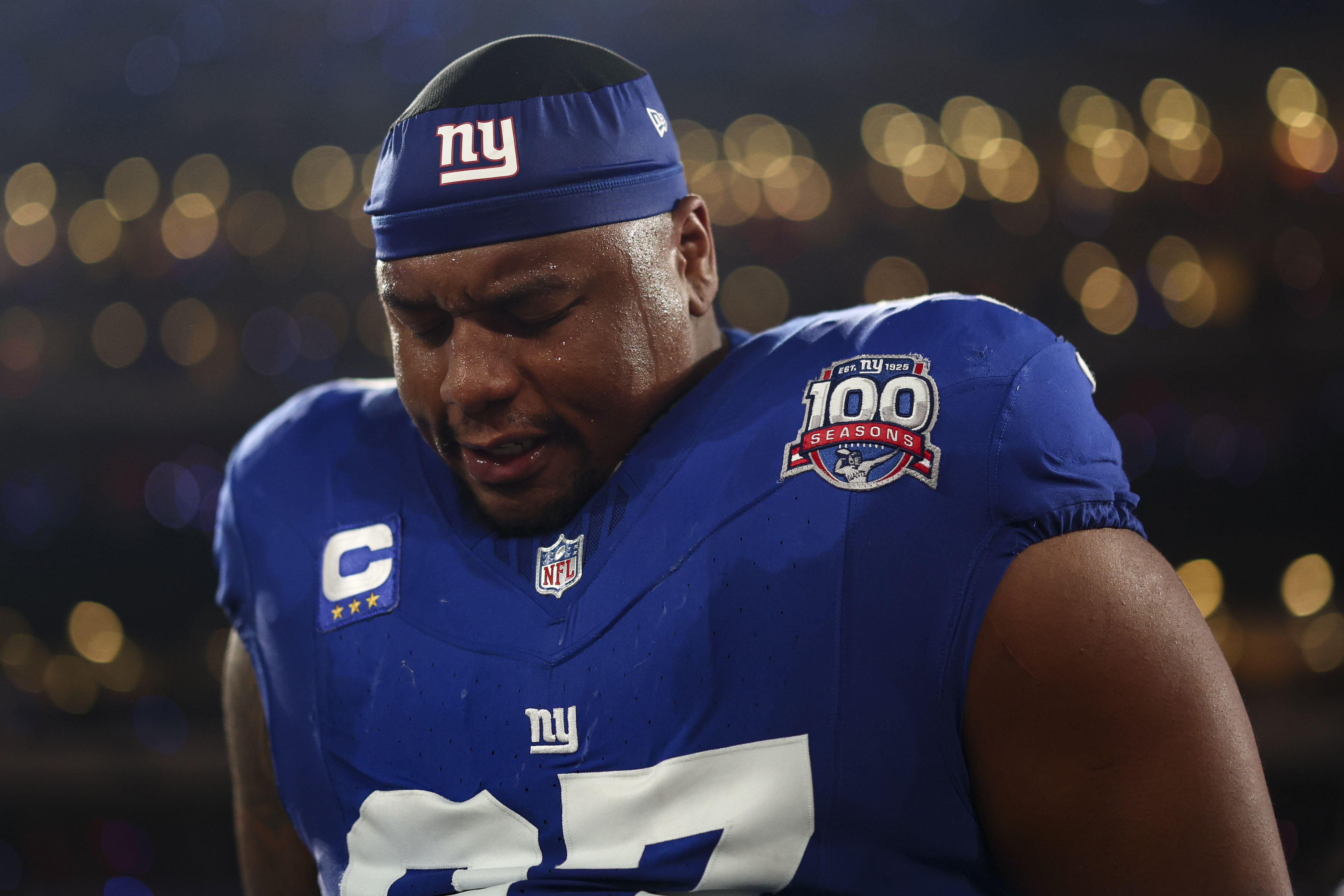 Giants' DT Nearly Pulls Off Incredible TD On First Career INT
