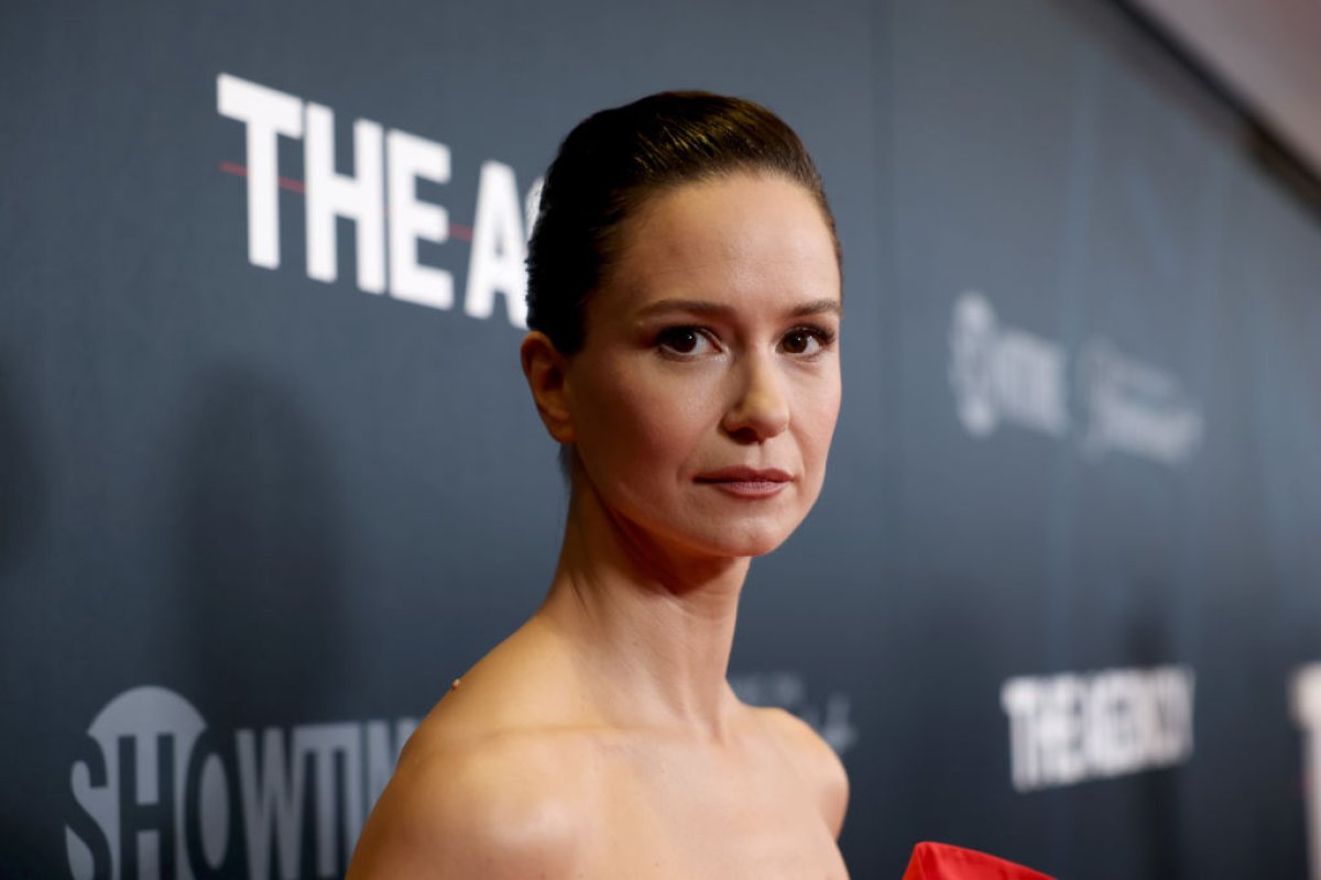 Katherine Waterston attends The Agency 