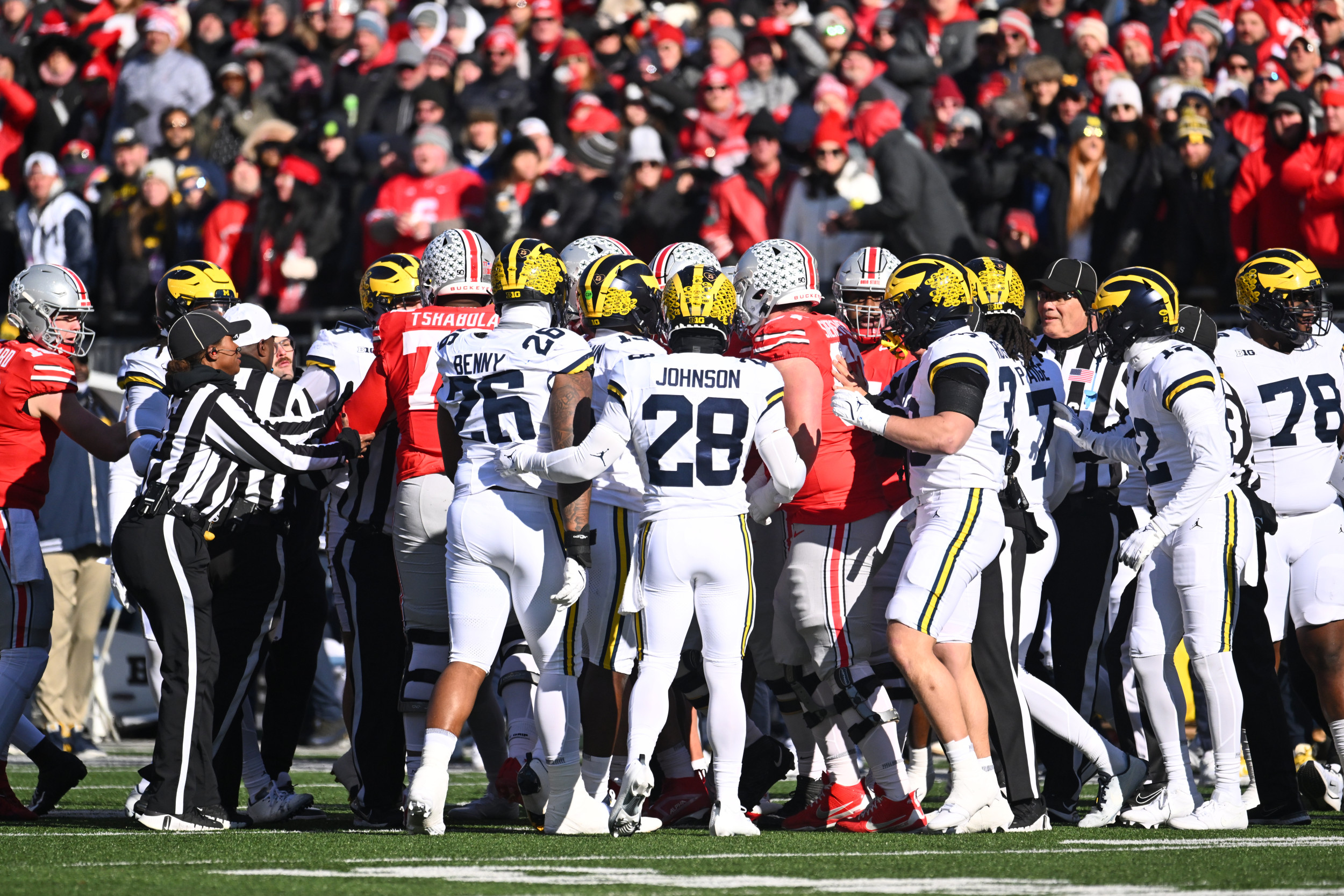 Fight Breaks Out After Michigan Takes Down Rival Ohio State