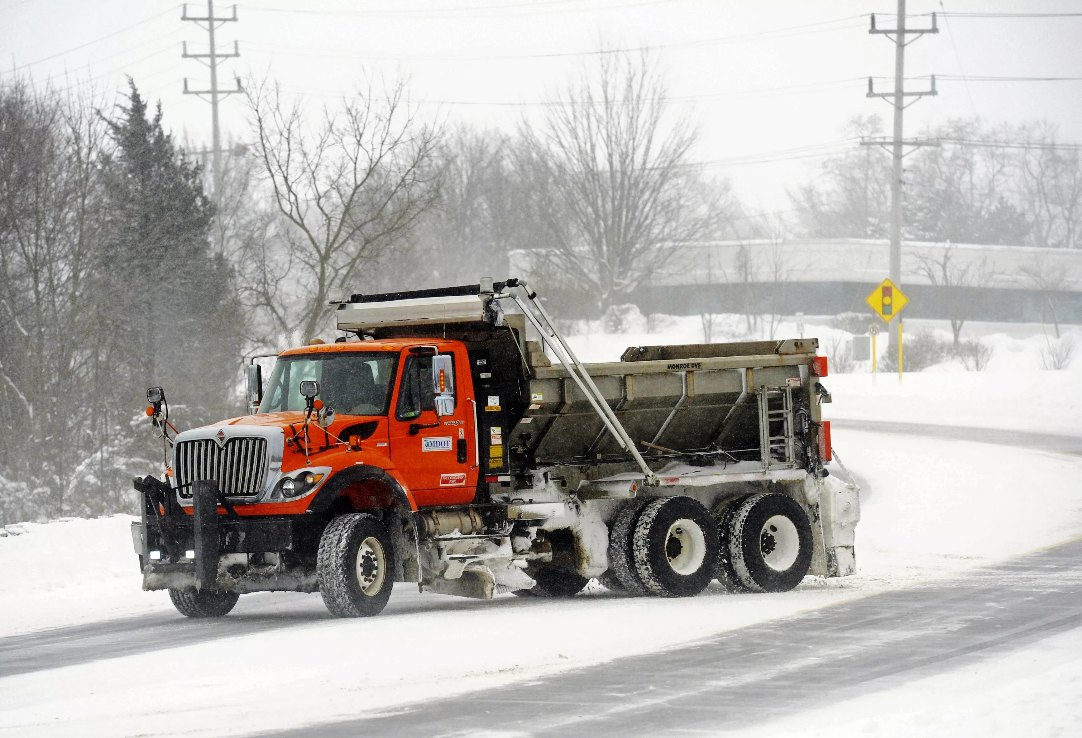 Winter weather warnings for seven states as hazardous blowing snow forecast
