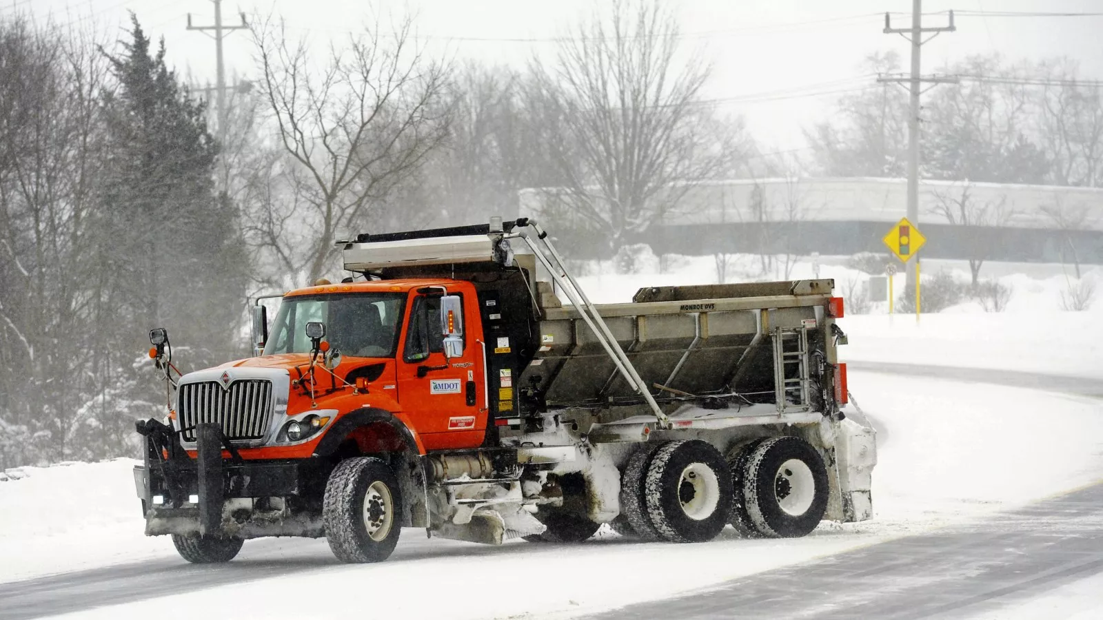 Winter weather warnings for seven states as hazardous blowing snow forecast