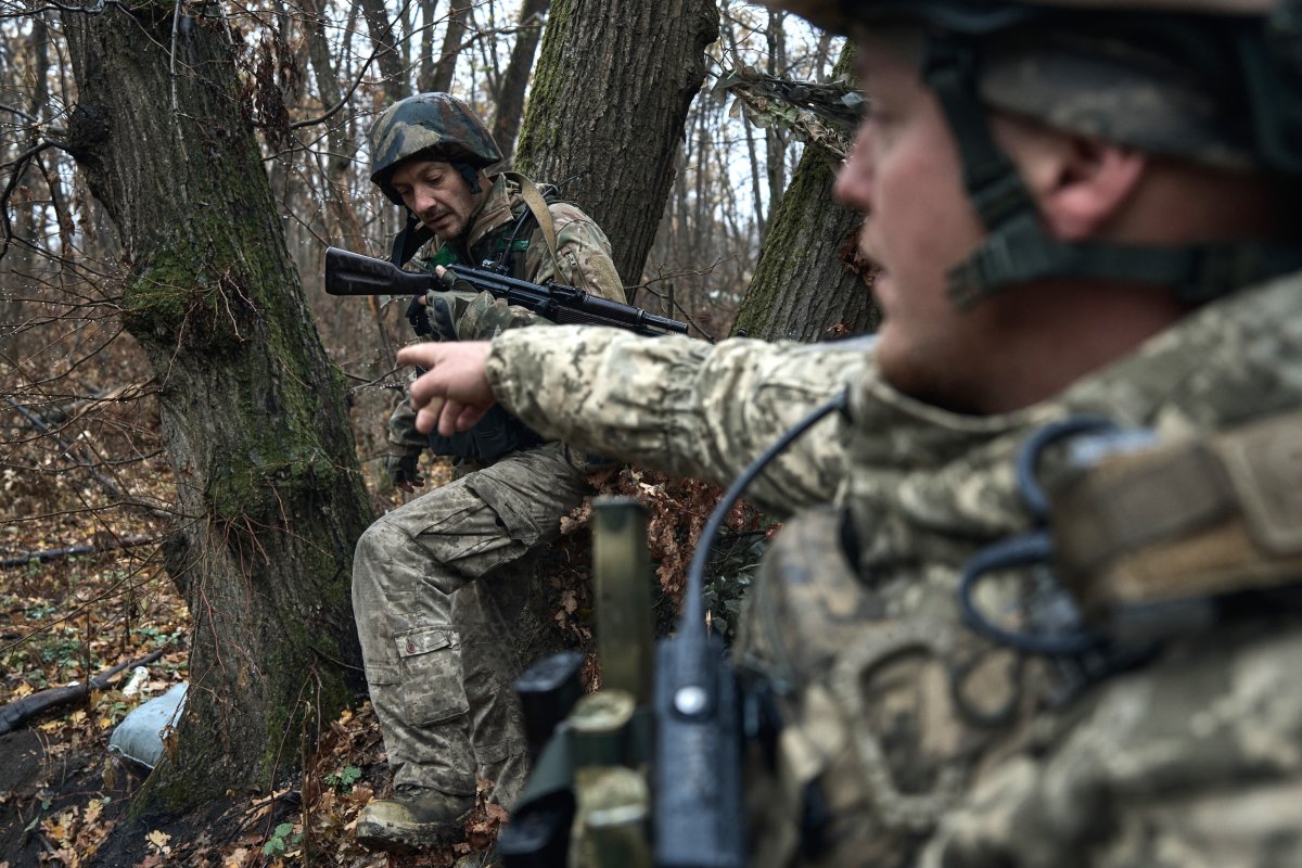 Ukrainian soldiers