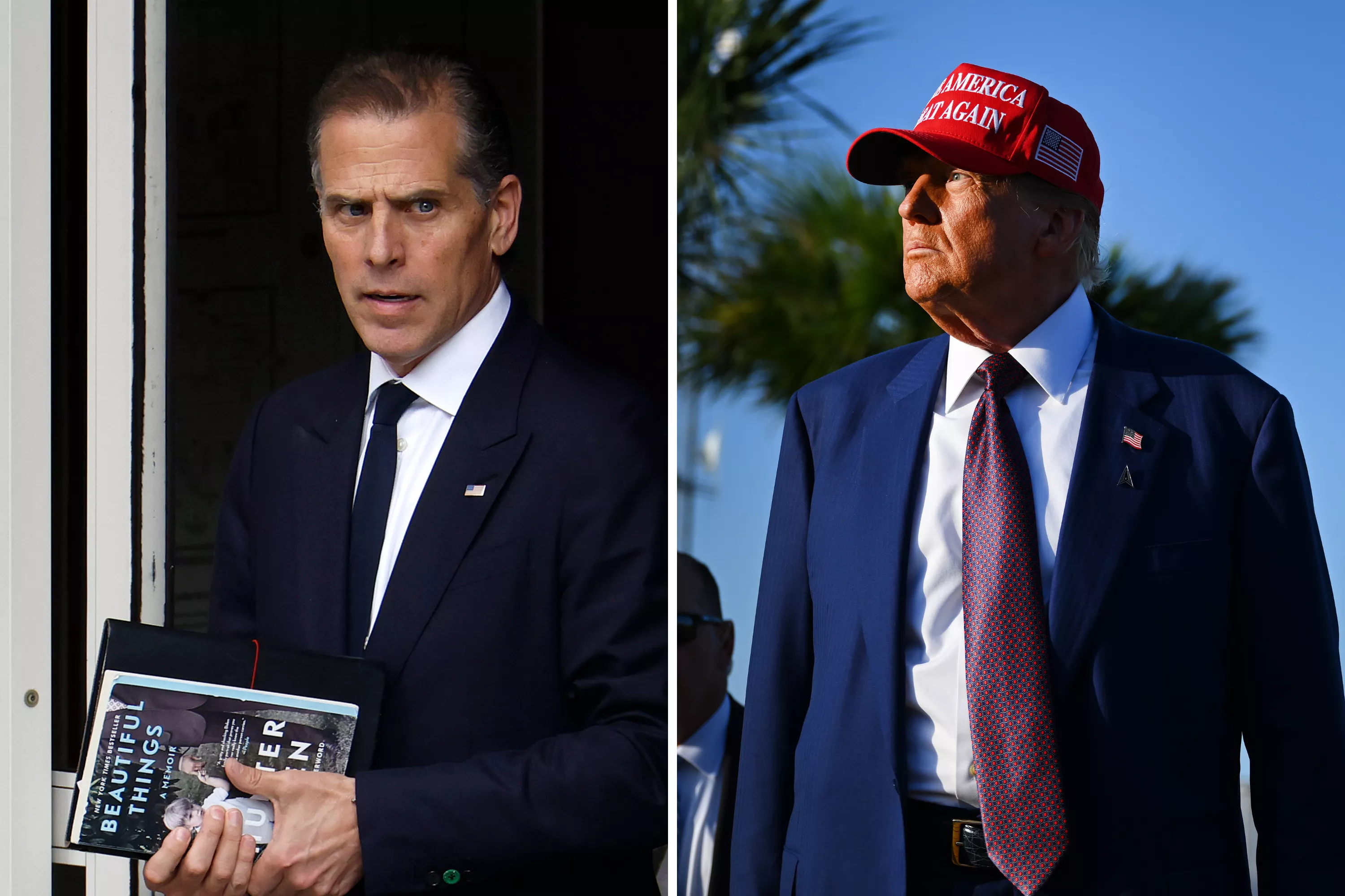 US politics live: Trump criticizes Hunter Biden's pardon as unjust