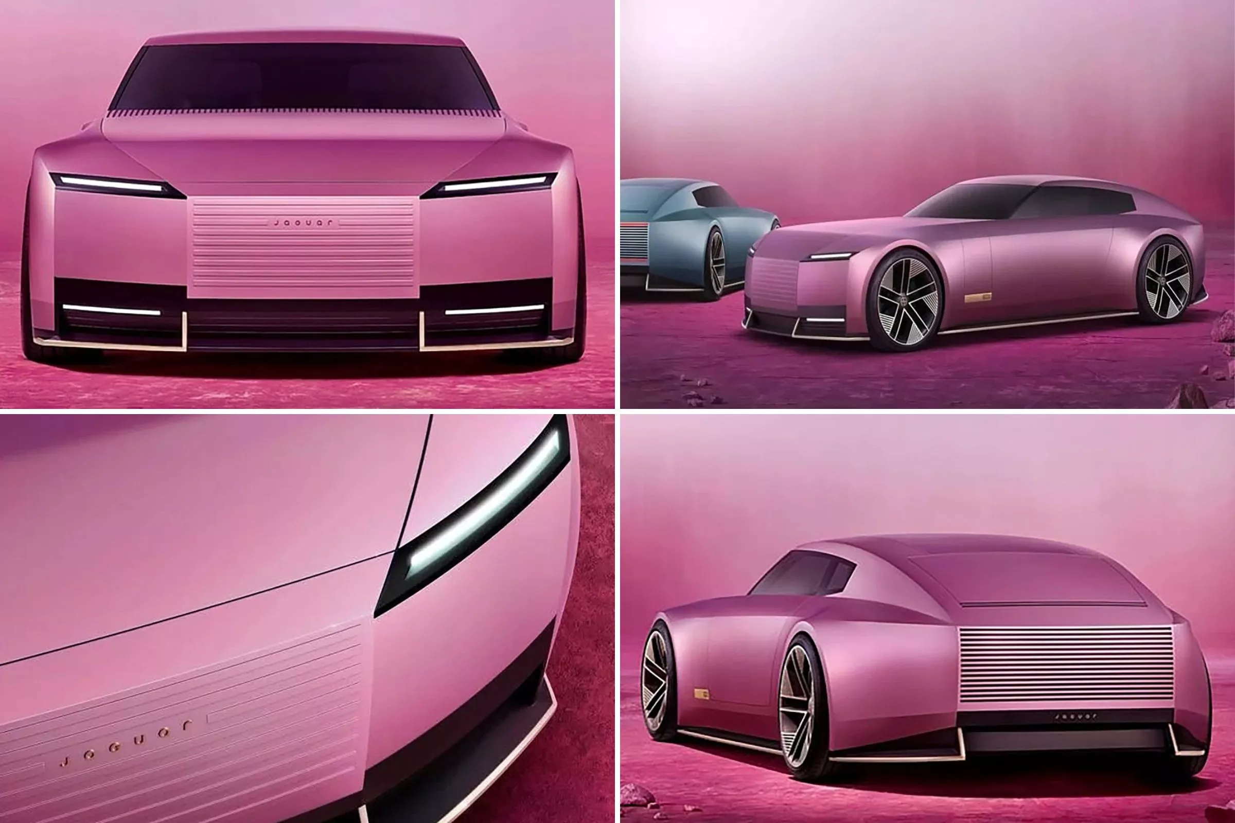 Jaguar's pink car -- Everything we know