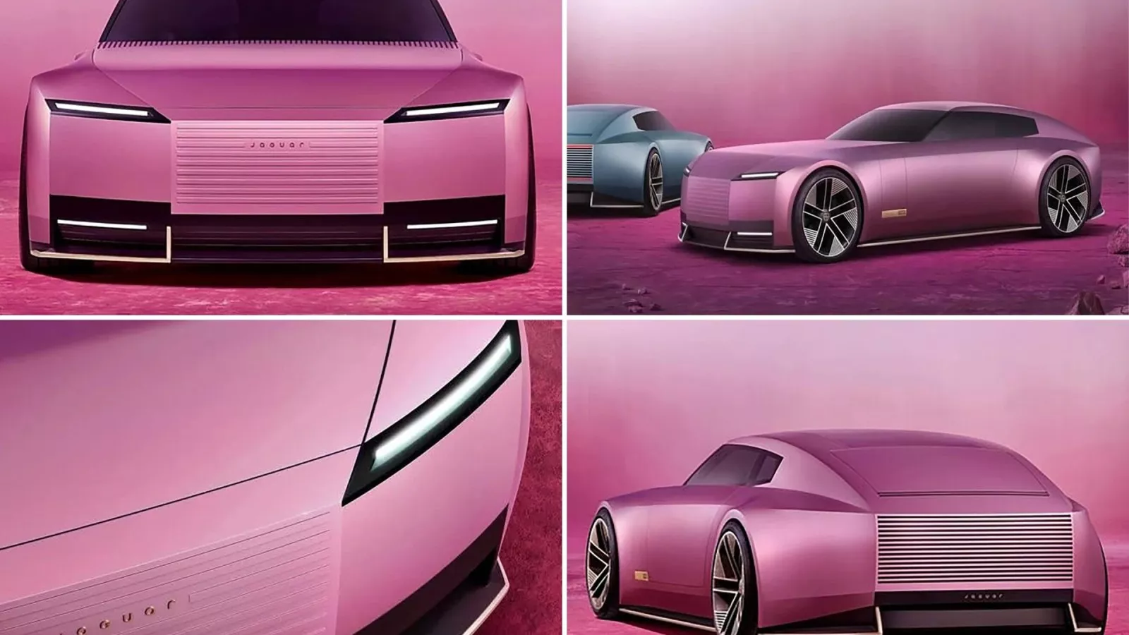 Jaguar's pink car -- Everything we know