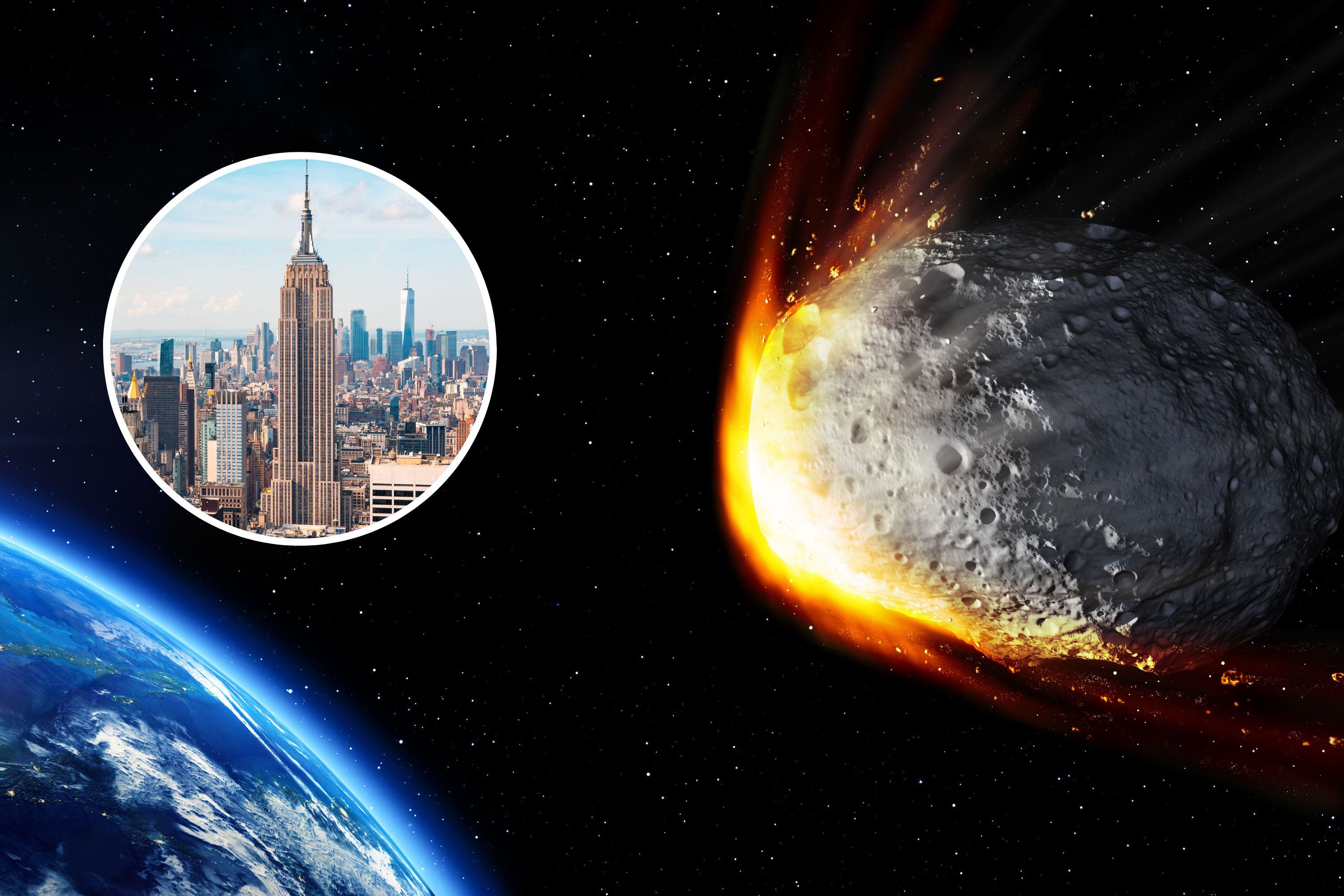 NASA Tracking 'Potentially Hazardous' Empire-State—Sized