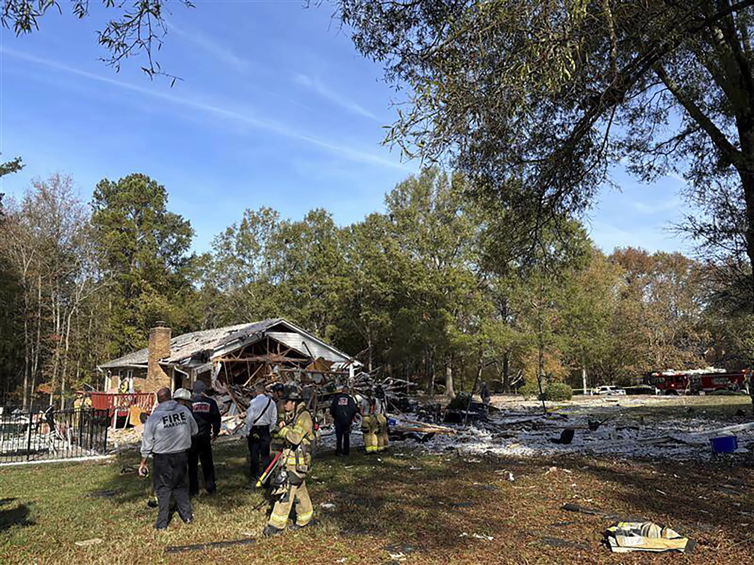 Fuel-air explosion claims life of 82-year-old in suburban Charlotte
