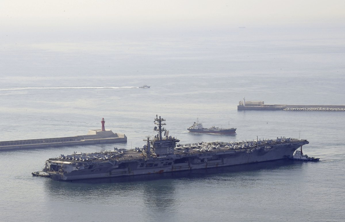 U.S. Aircraft Carrier USS Nimitz