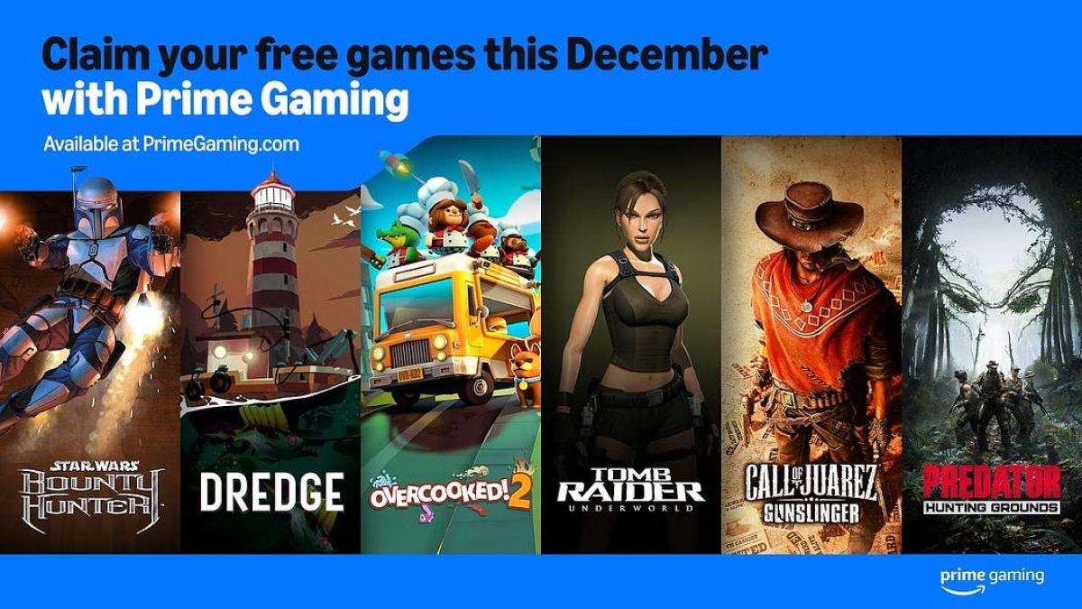 Prime Gaming December 2024 free games