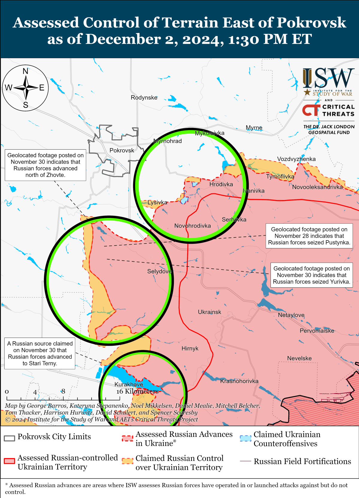 Institute for the Study of war map