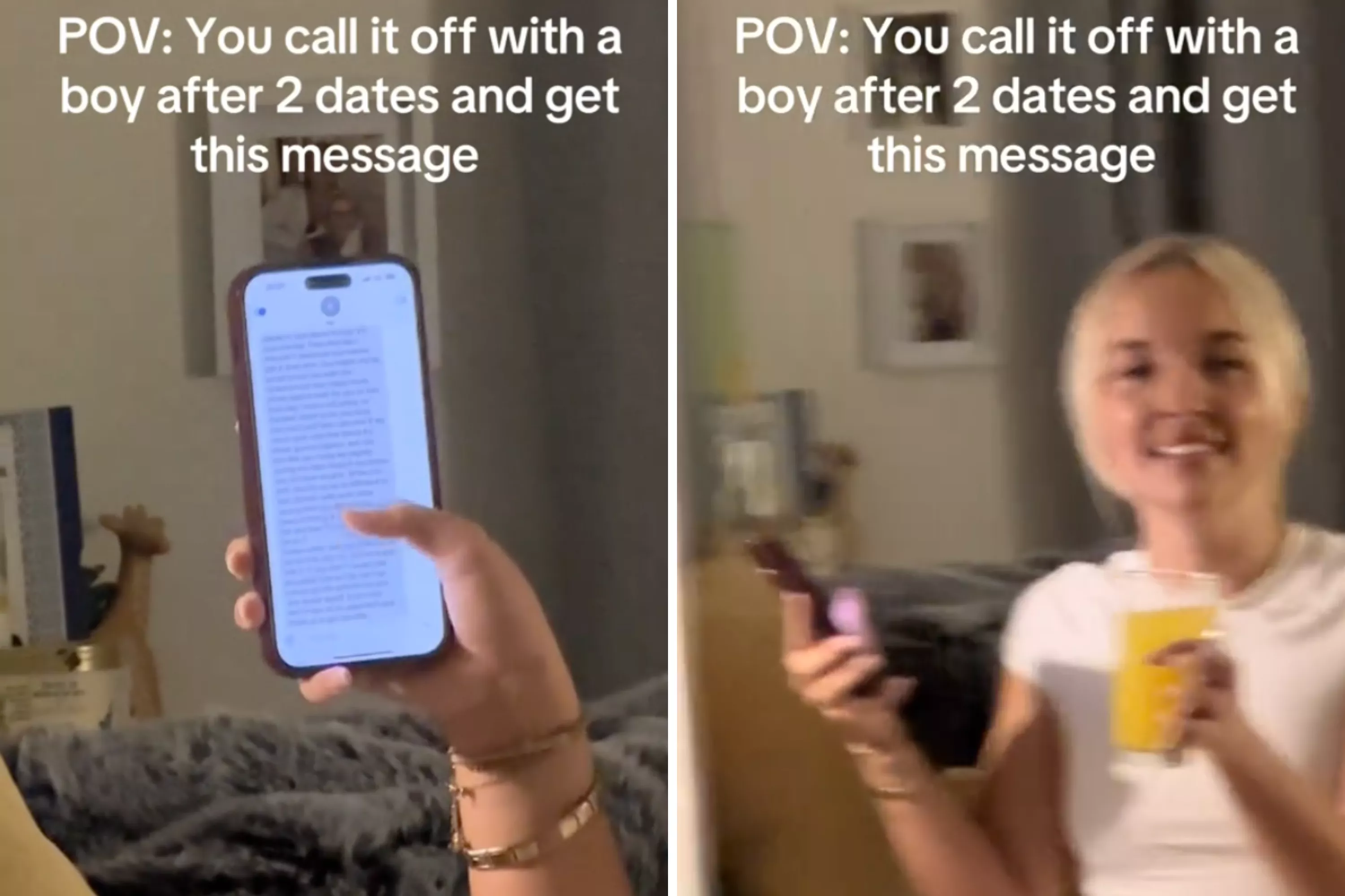 Woman declines third date, cannot believe man's response: "No way"