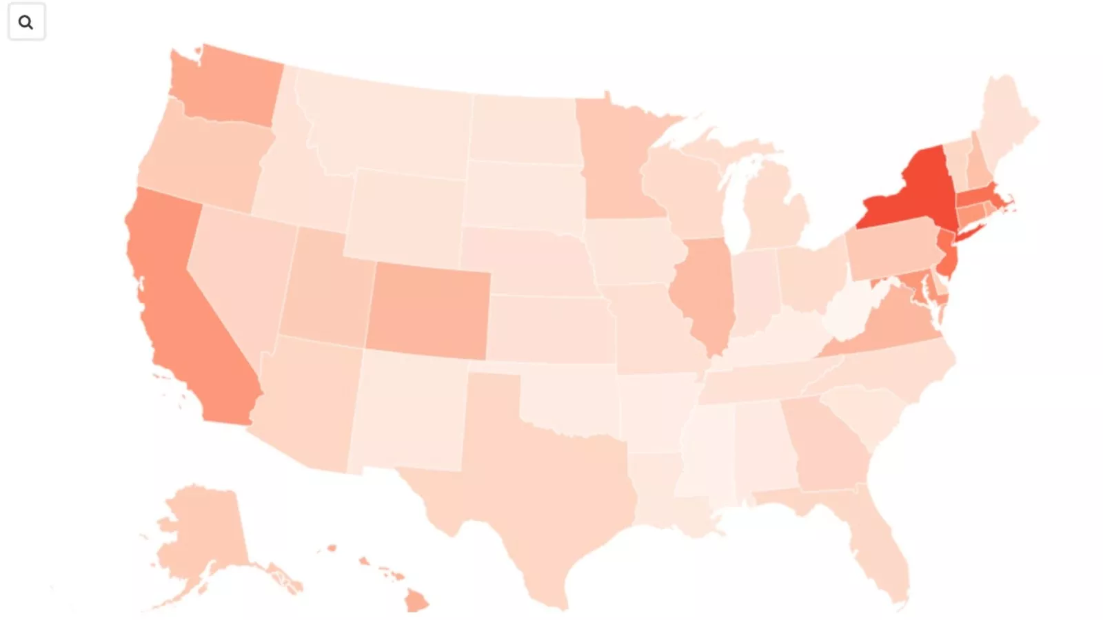 Map shows which states spend the most on dating apps
