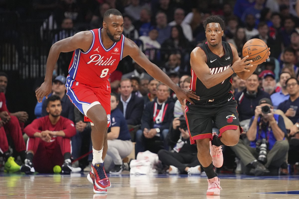 Paul Millsap Kyle Lowry Philadelphia 76ers