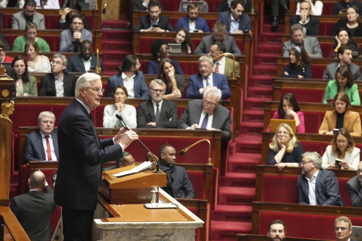 Michel Barnier de Francia no está seguro