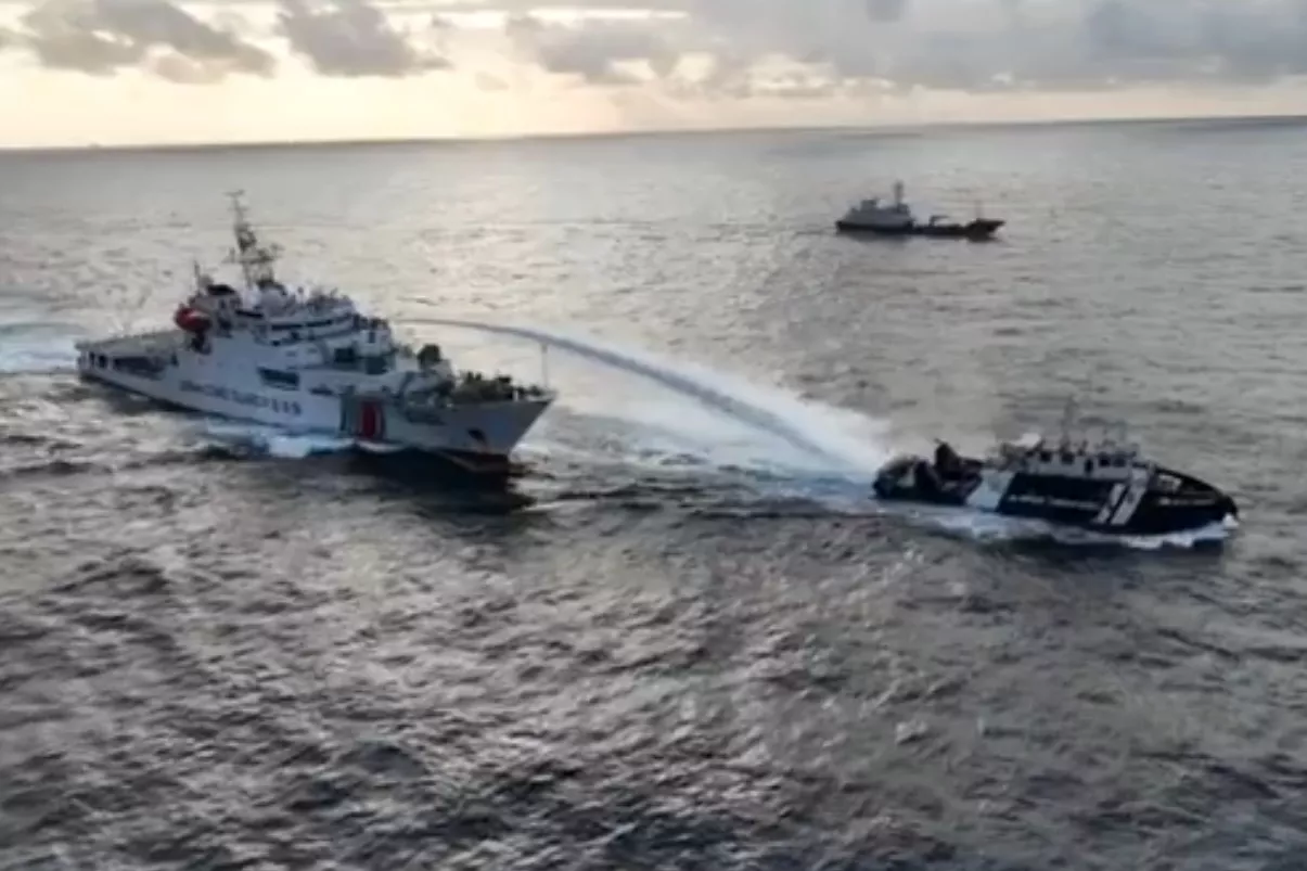 US reacts as China clashes with ally at sea