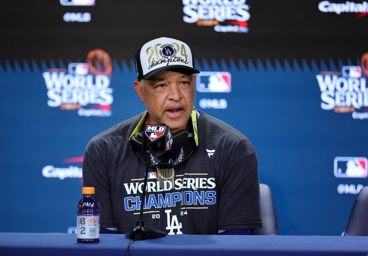 Los Angeles Dodgers Manager Dave Roberts