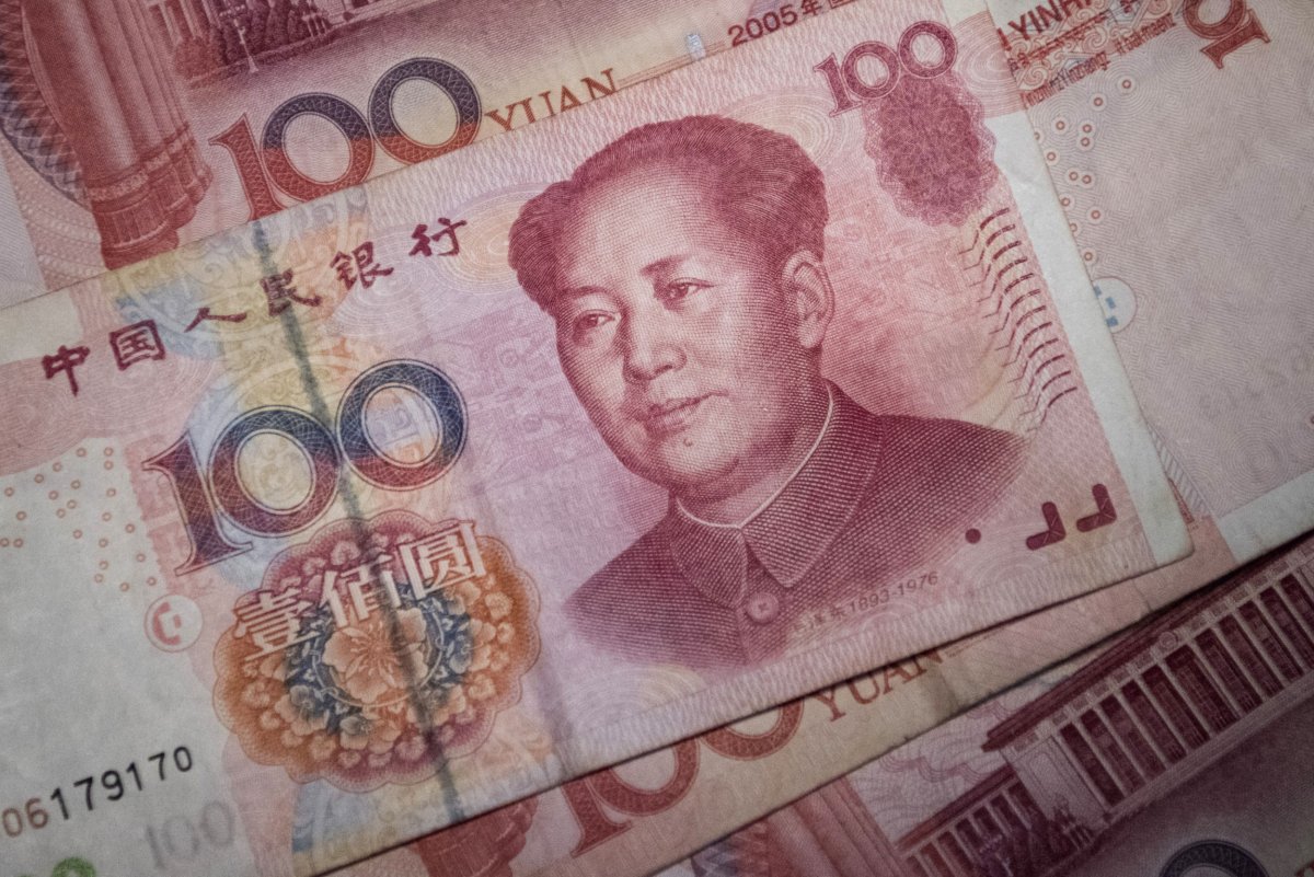 Chinese 100 Yuan Notes