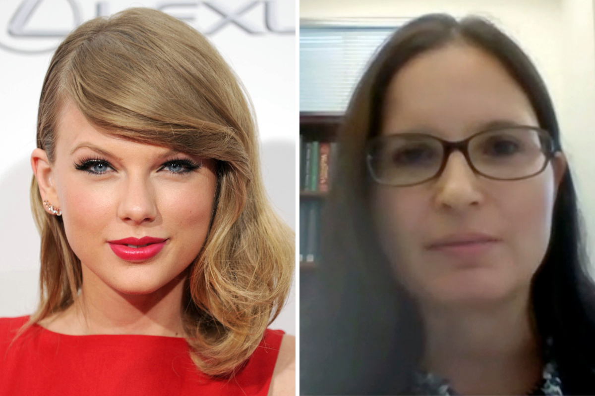 Taylor Swift and Aileen Cannon