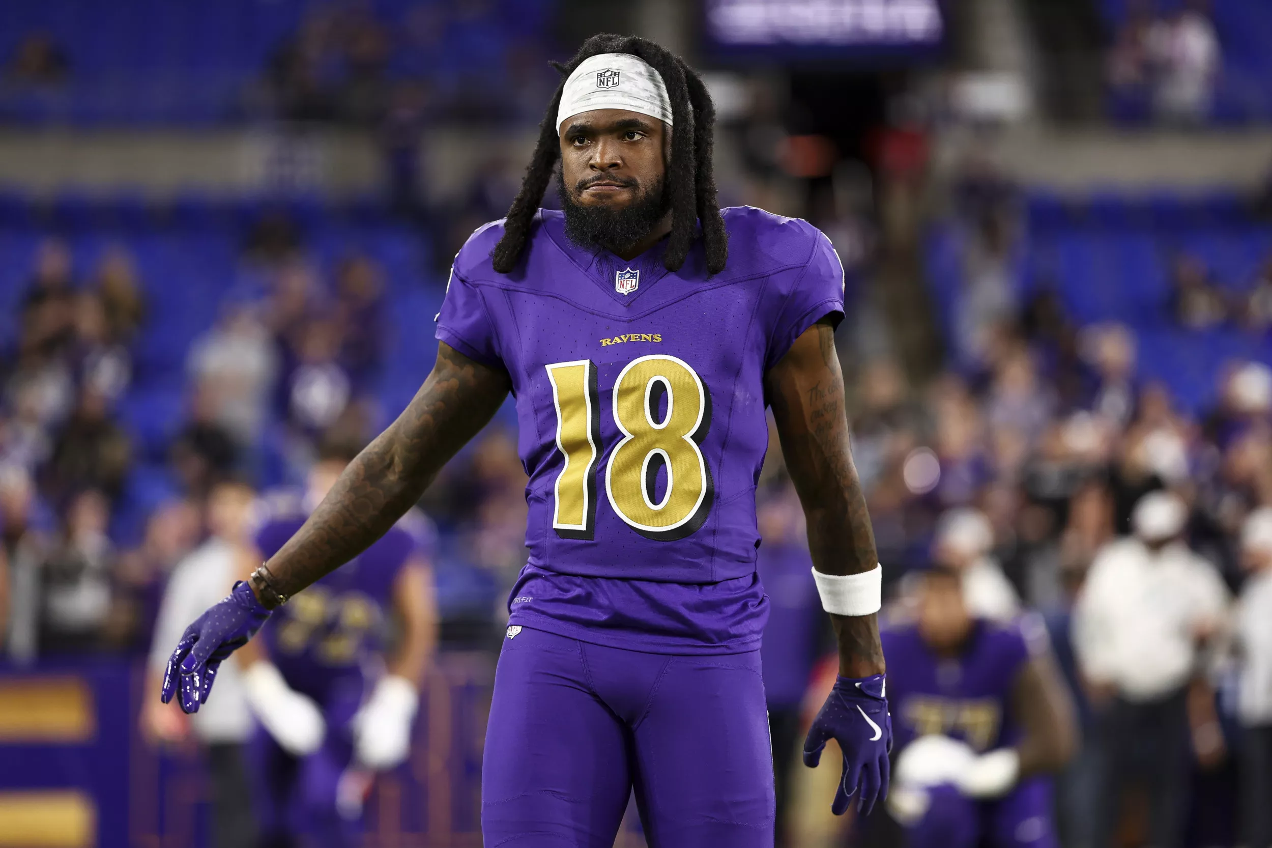Ravens Suspend WR Diontae Johnson Without Pay as Wild Saga Continues