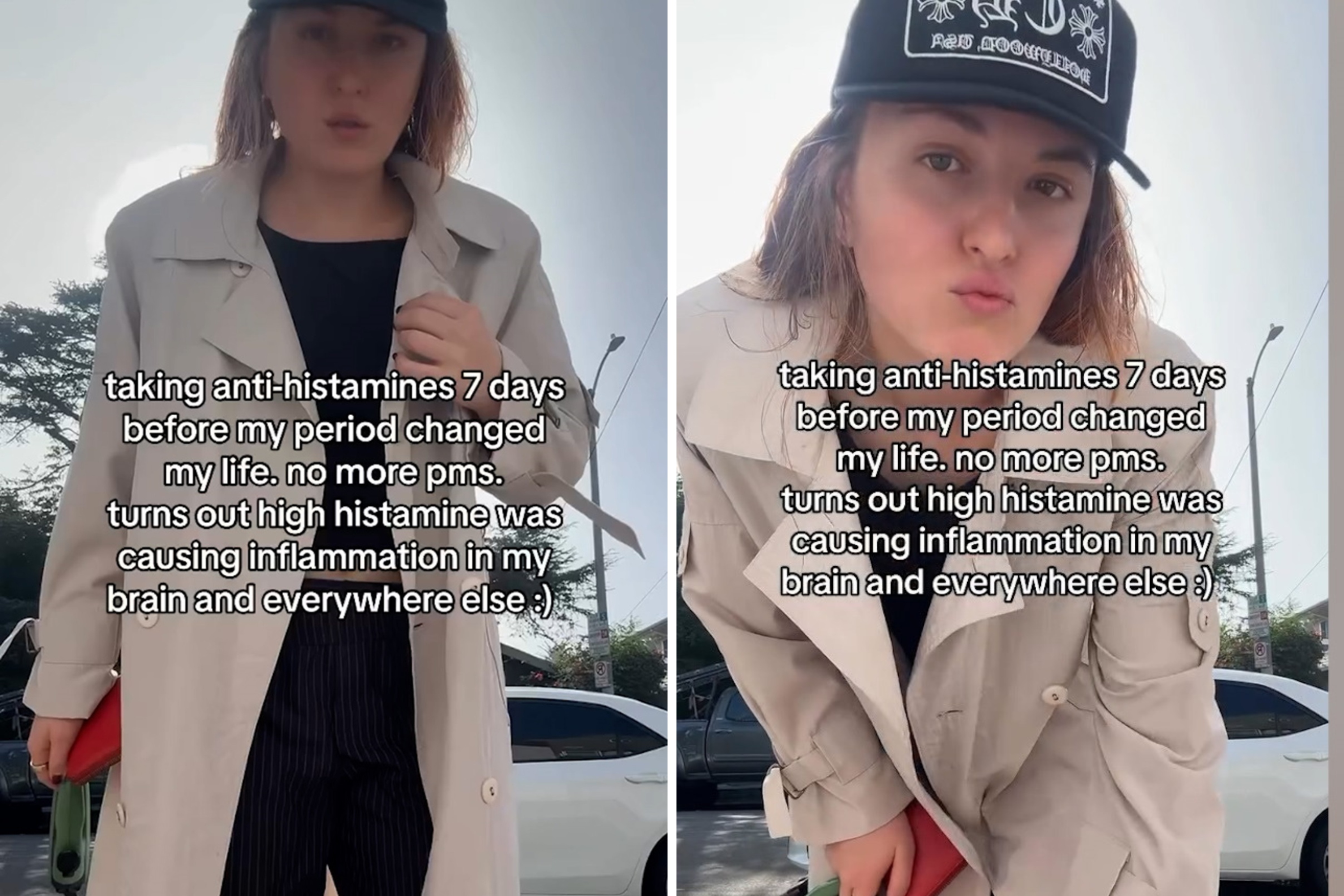 Woman With PMDD Takes Antihistamines for Pain, Says It Change Her Life