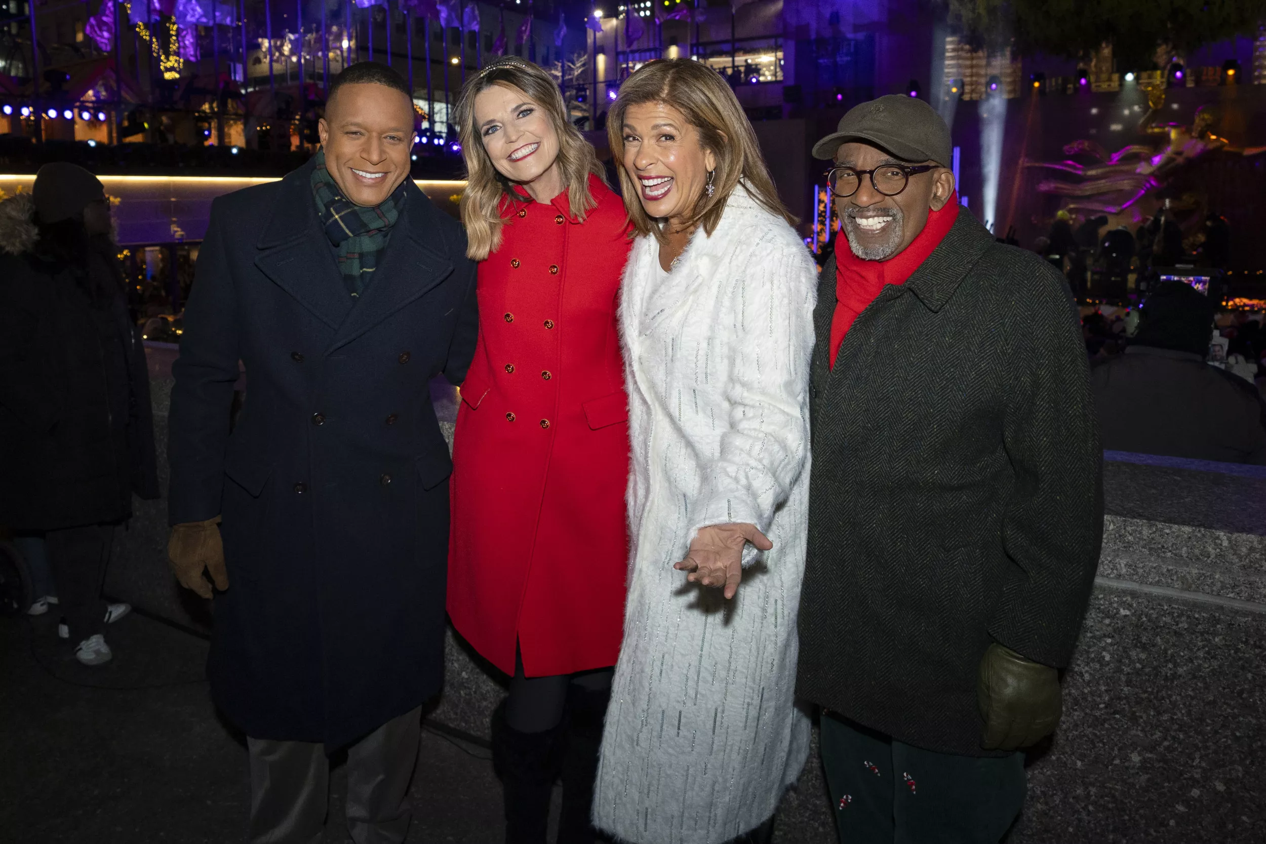 Hoda Kotb lights up her final Rockefeller tree before 'Today' show farewell
