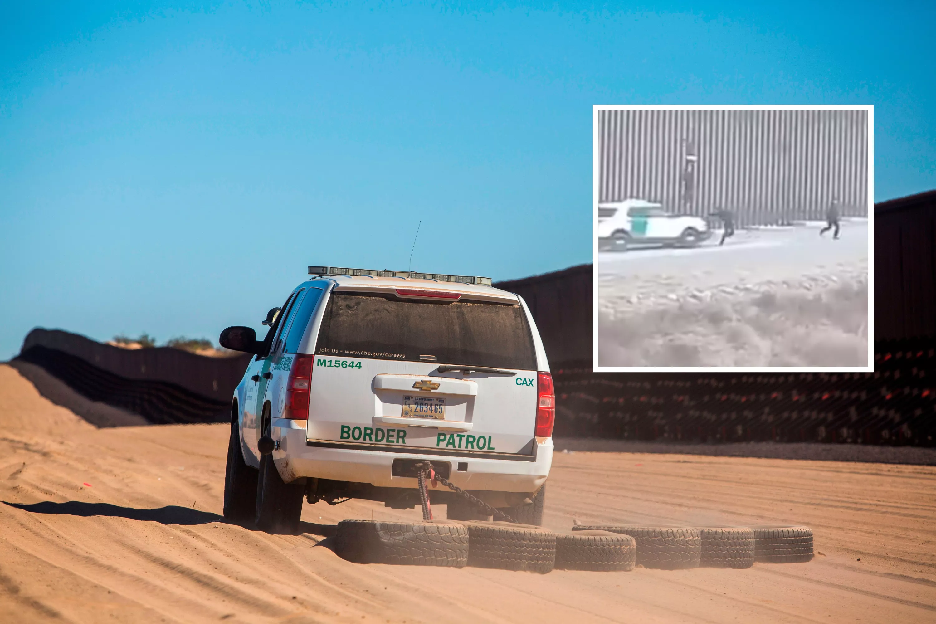 Video appears to show Border Patrol agent run over migrant