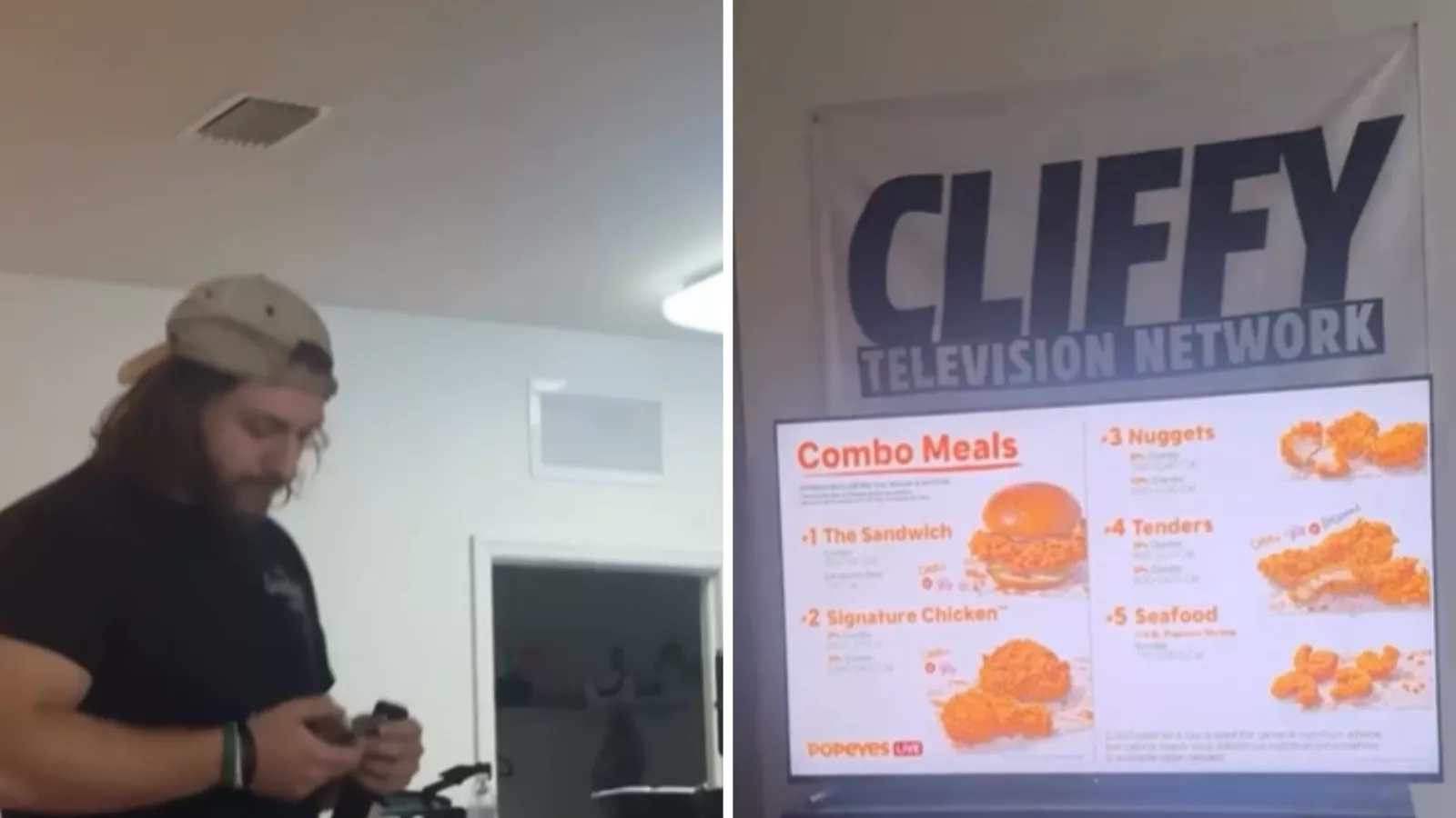 Florida man buys used TV, not prepared for what he sees when switched on