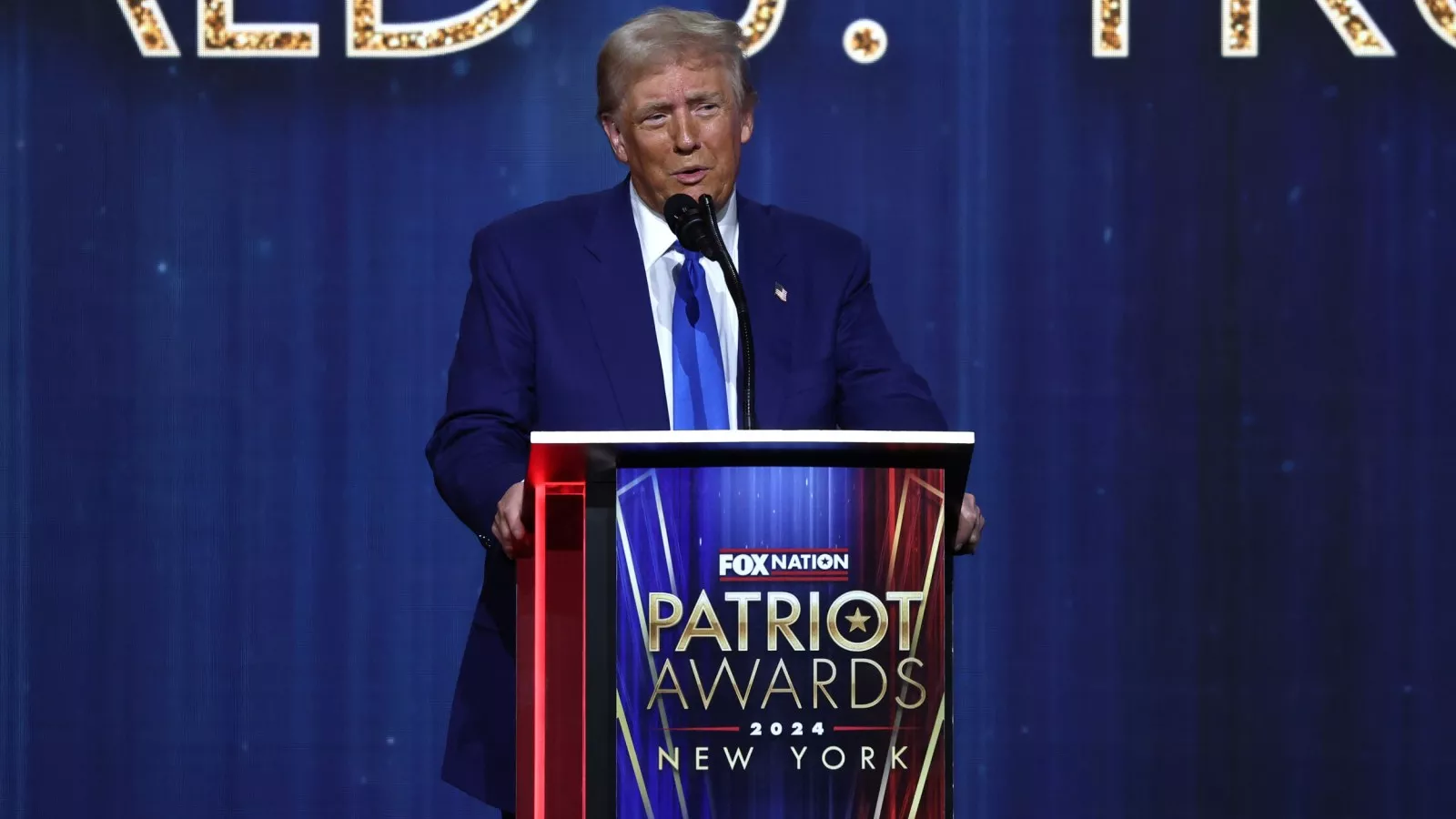 Fact Check: Donald Trump's Fox Nation "Patriot of the Year" speech