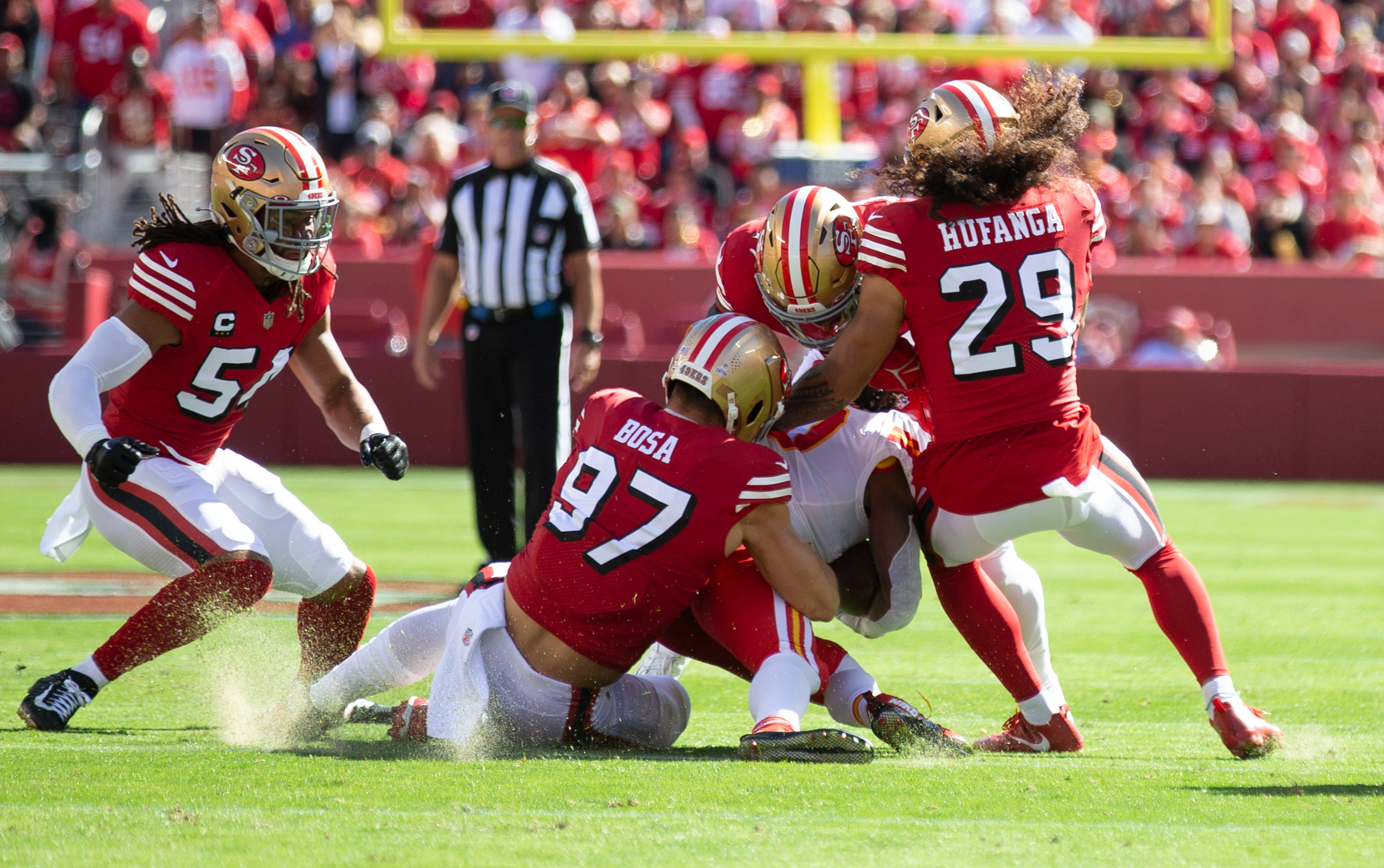 49ers Activate Hufanga, Bosa Downgraded to Out