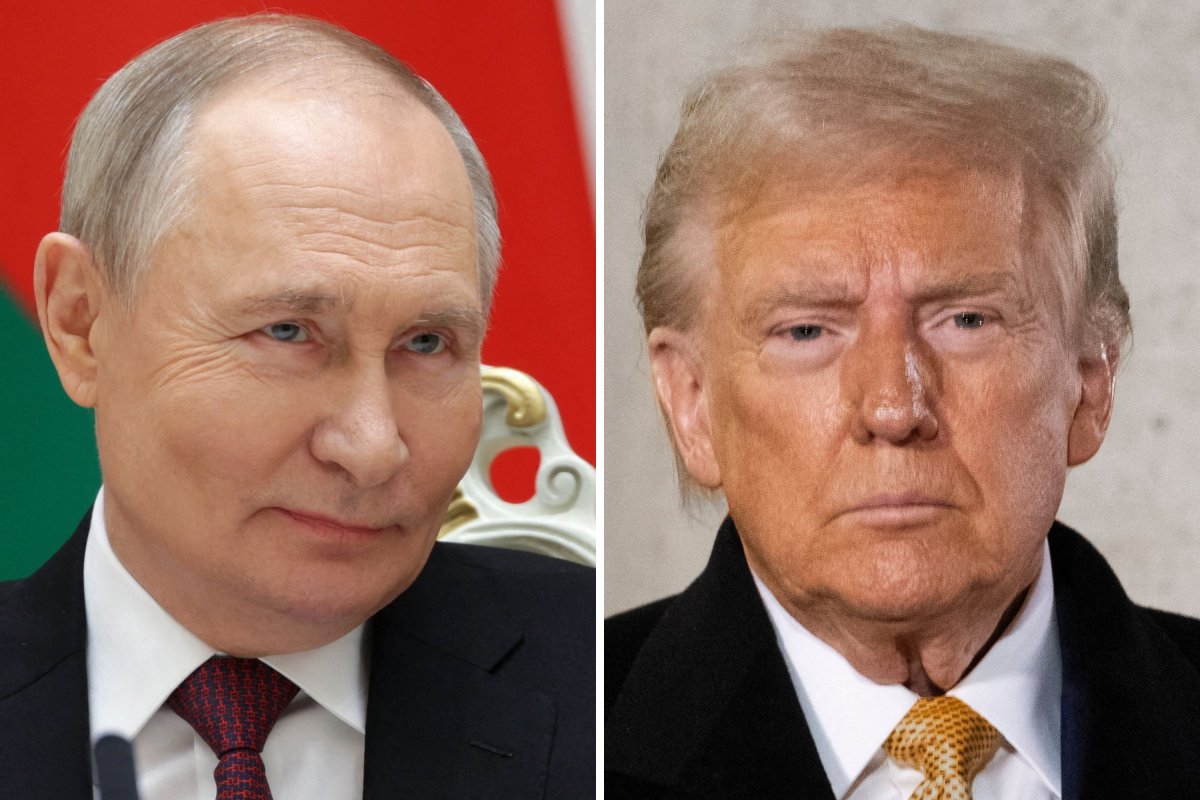 Vladimir Putin and Donald Trump