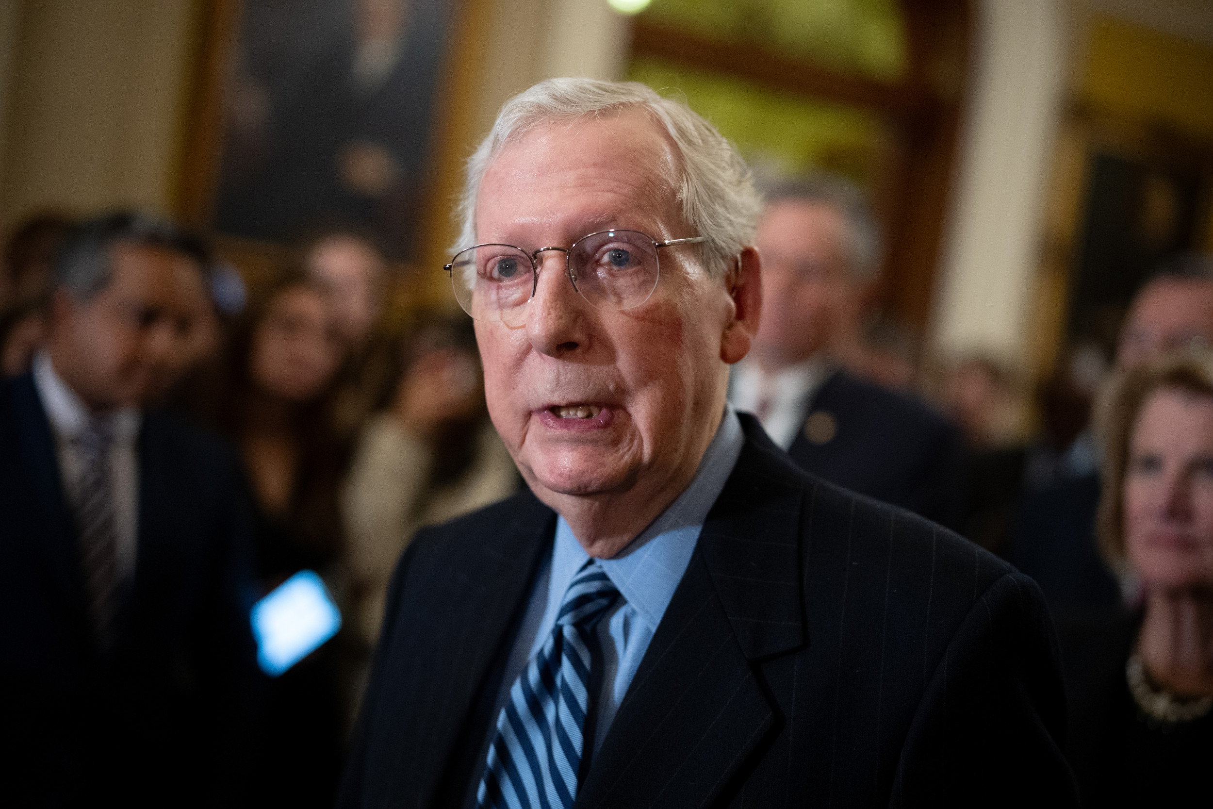 Mitch McConnell Appears to Swing at Trump—US 'Will Not Be Made Great ...