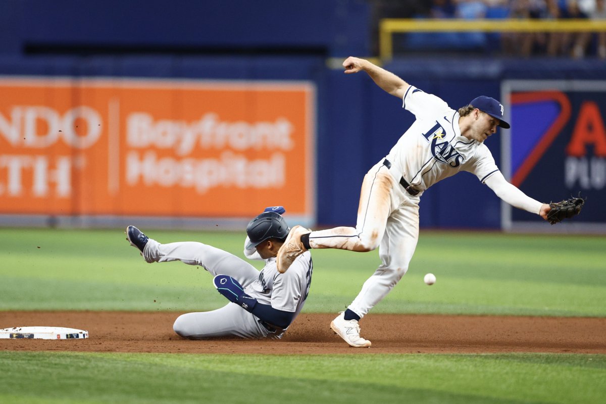 Tampa Bay Rays infielder Brandon Lowe