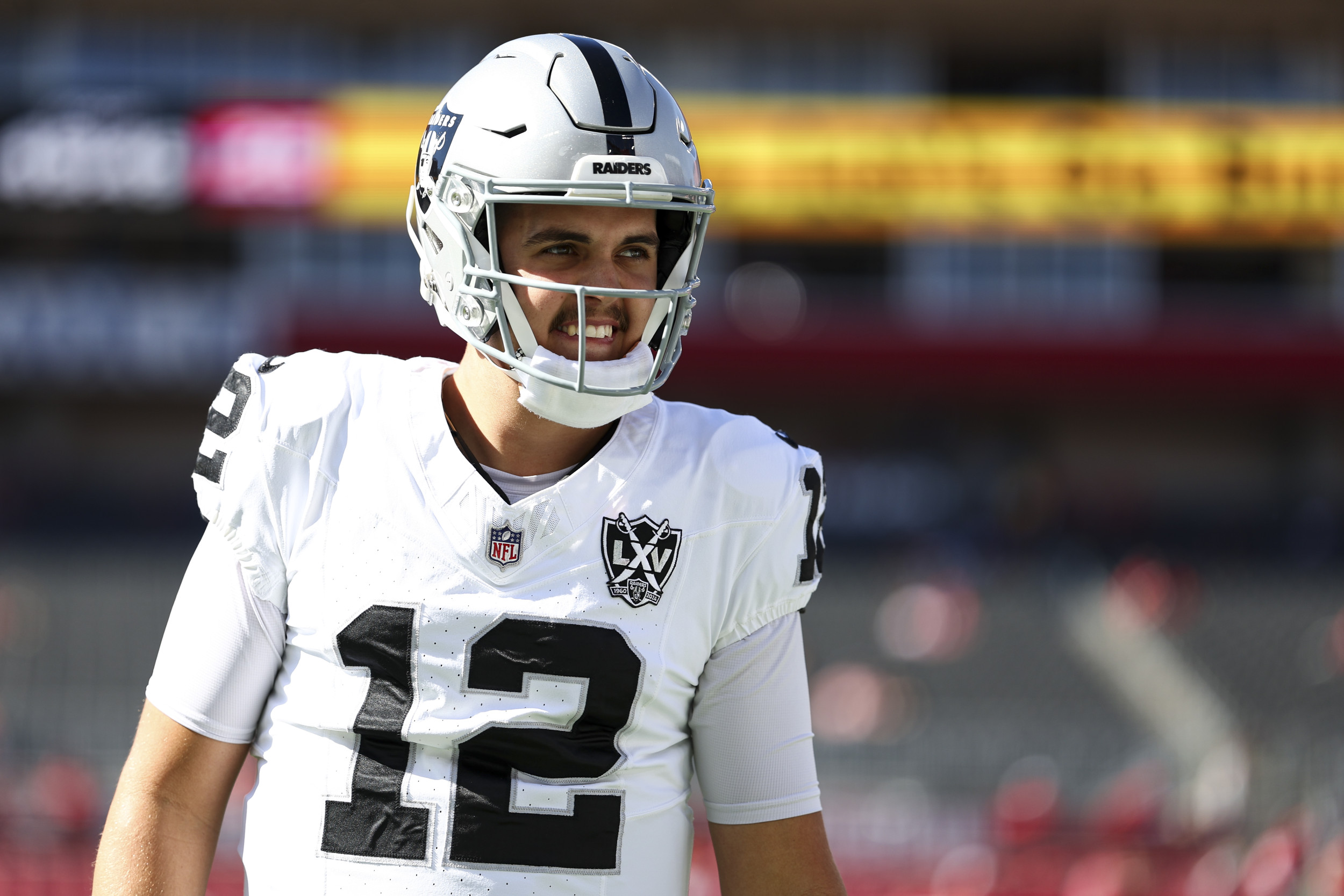 Raiders' Aidan O'Connell Escaped Season-Ending Injury Despite Being ...