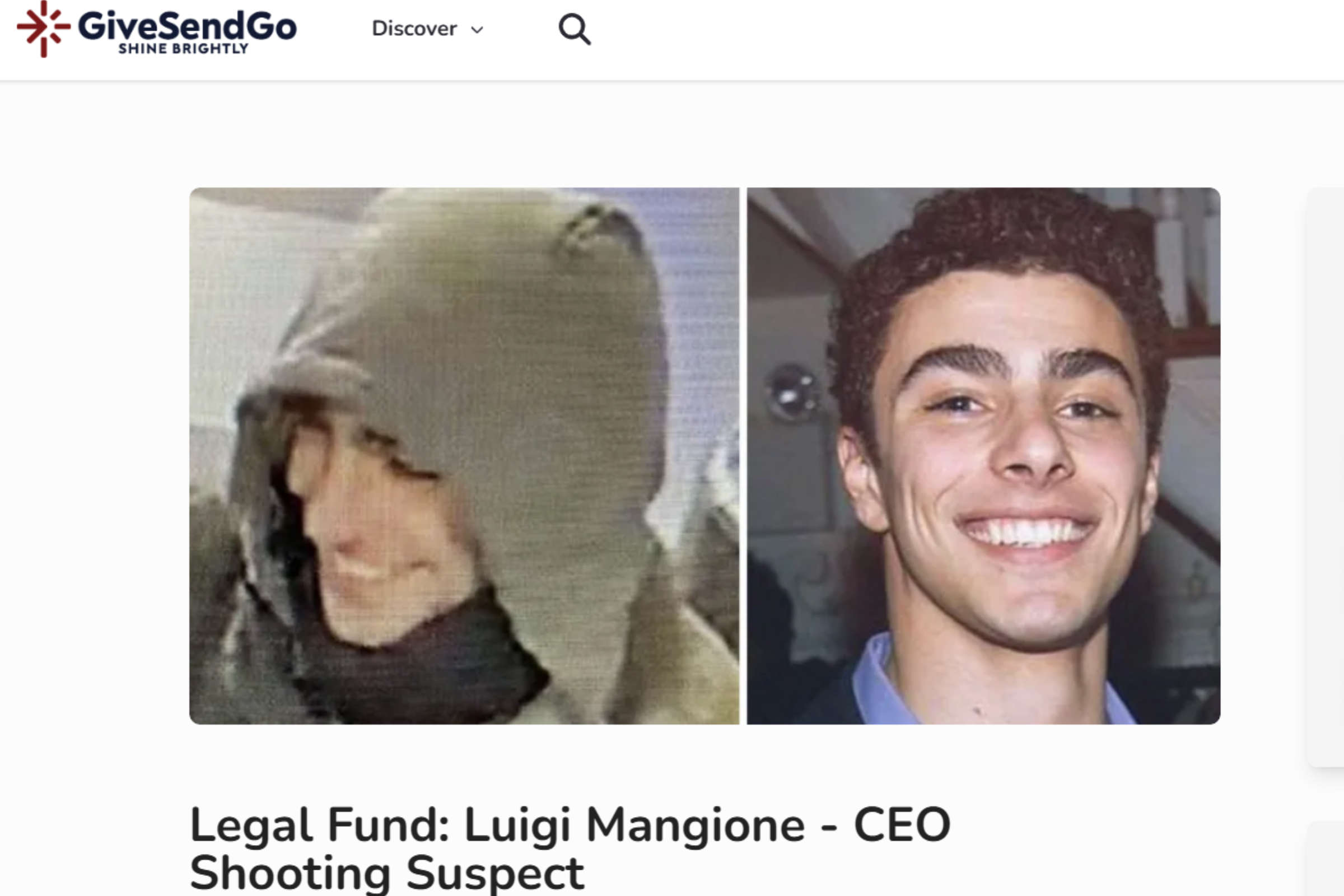 Luigi Mangione Fundraiser Surges After Arrest In UnitedHealthcare ...