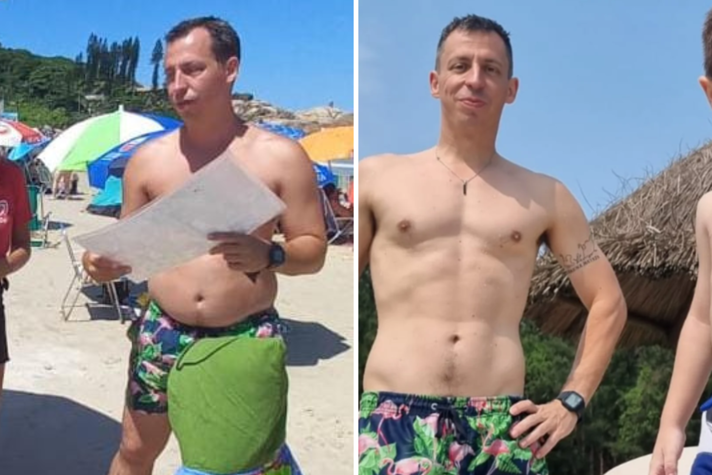 Man shares what 10 months of CrossFit and healthy eating looks like