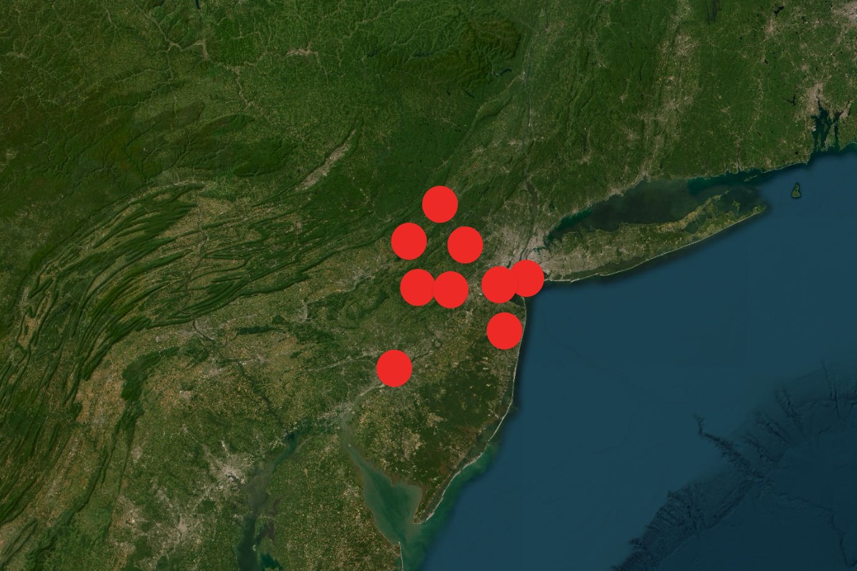 Map Details Mystery Drone Sightings Across US - Newsweek