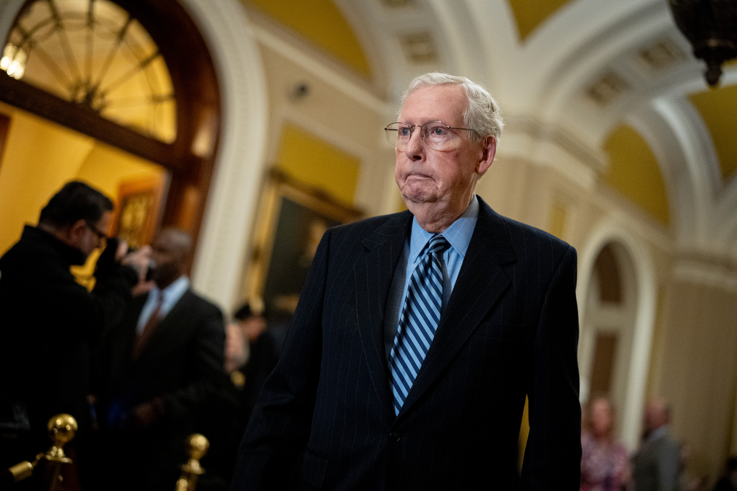 Mitch McConnell issues Trump warning: “Reminiscent of before World War II”