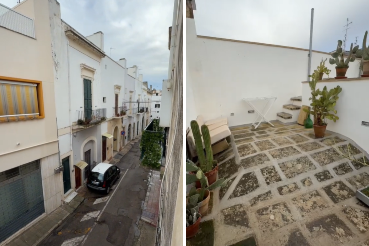 La casa de Jamie Walsh en Apulia