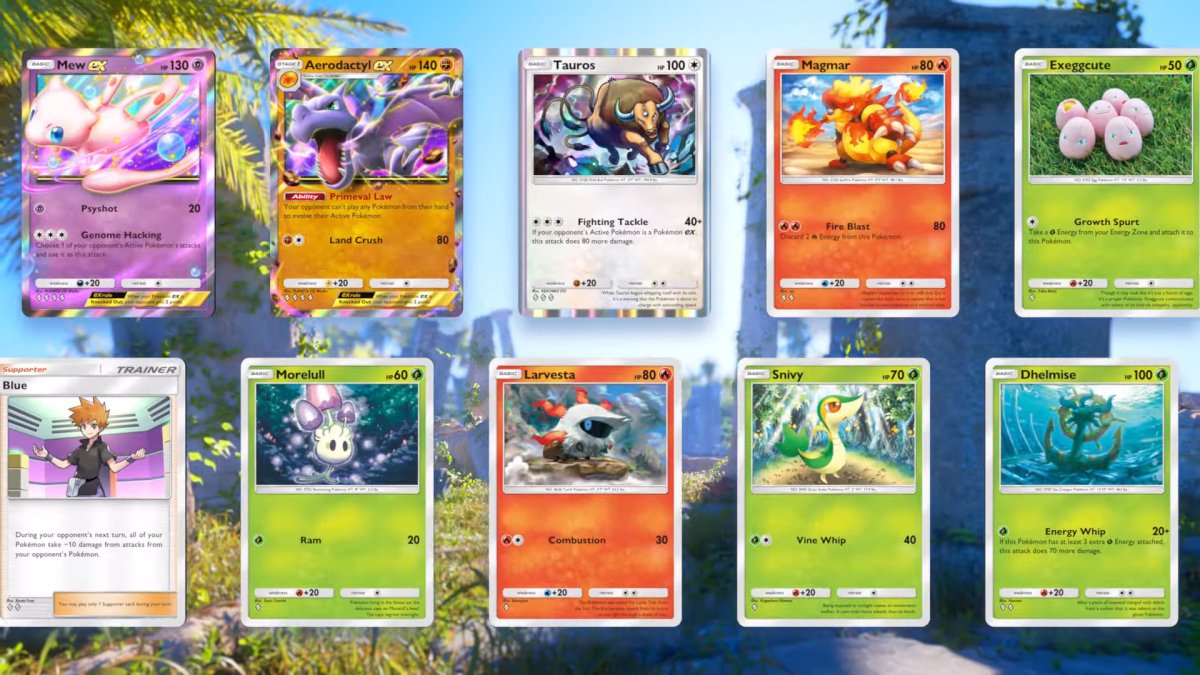 Pokemon TCG Pocket Mythical Island expansion