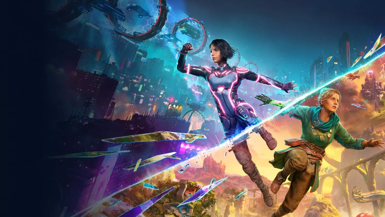 Split Fiction Key Art