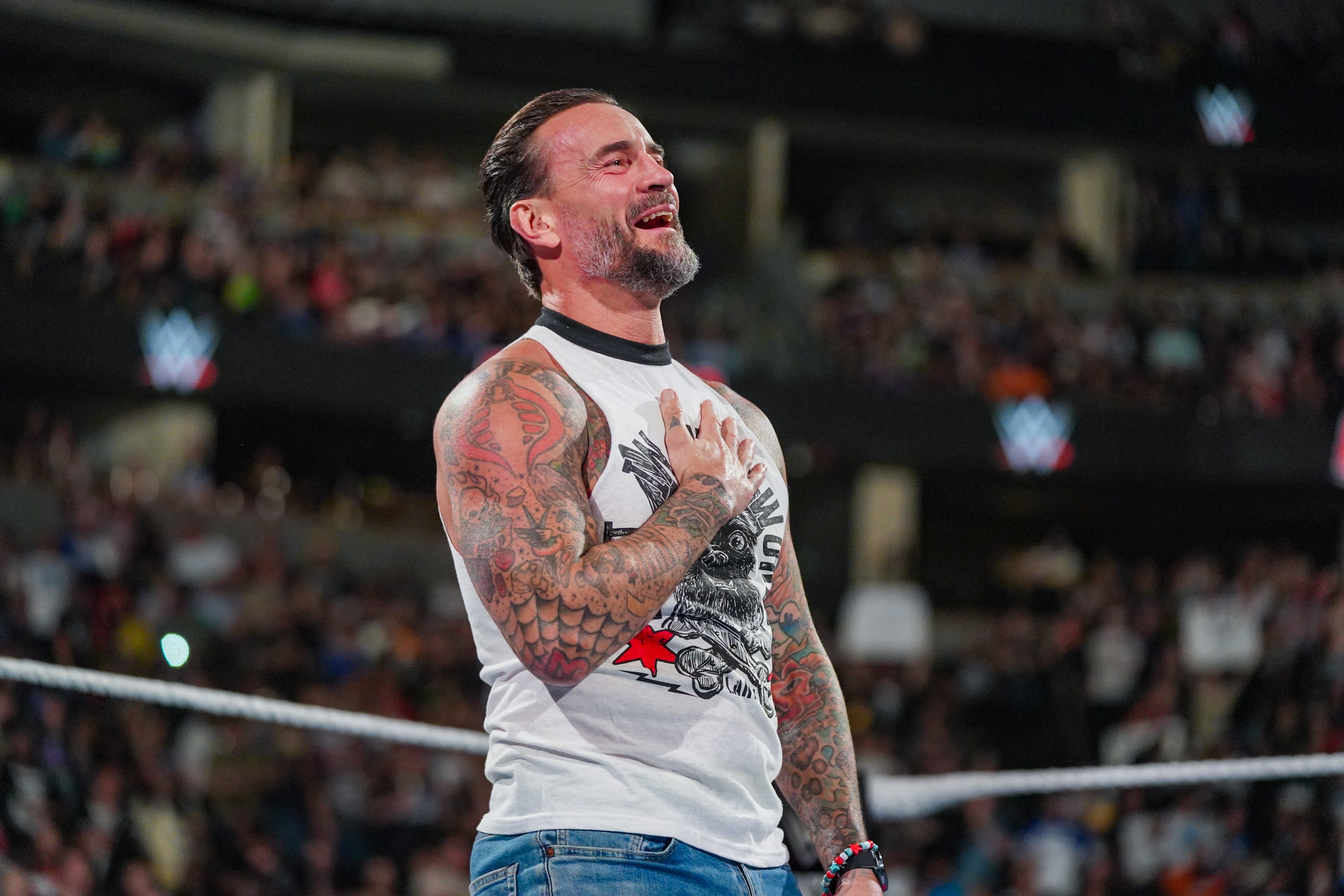 CM Punk References AEW Controversy During WWE RAW