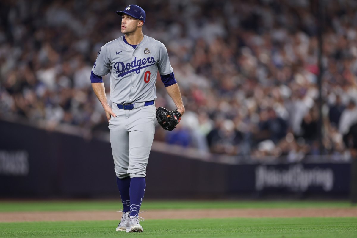 Los Angeles Dodgers pitcher Jack Flaherty