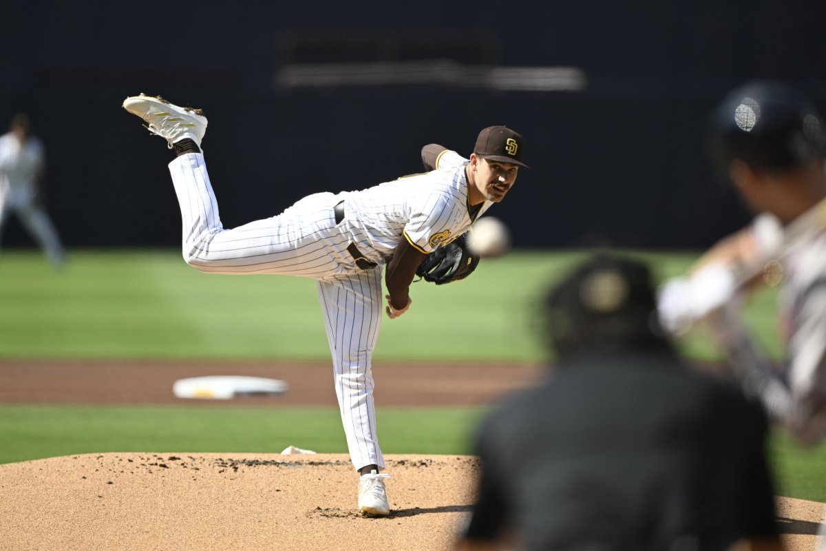 San Diego Padres pitcher Dylan Cease