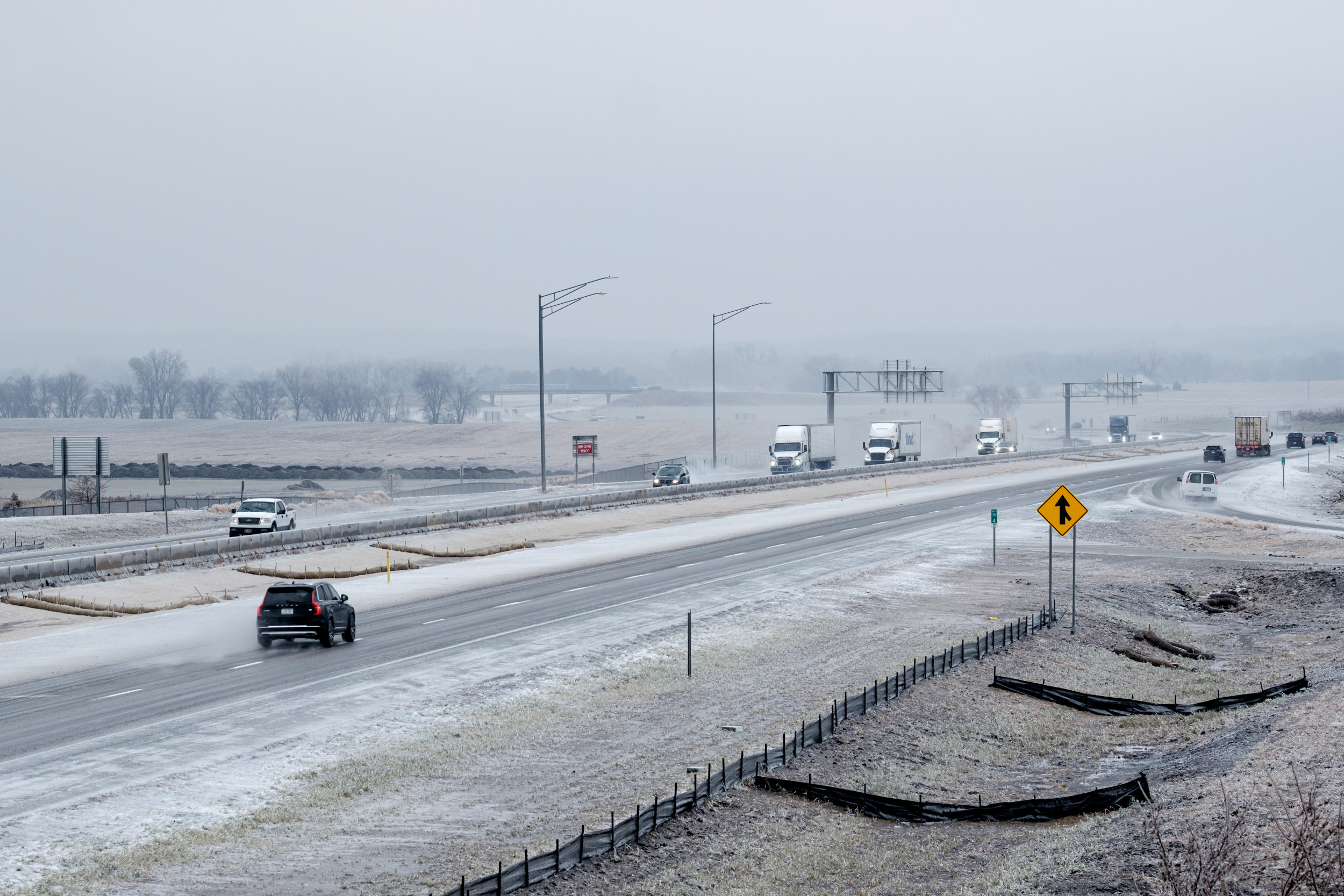 Winter weather warnings for 23 states with travel “difficult to impossible”